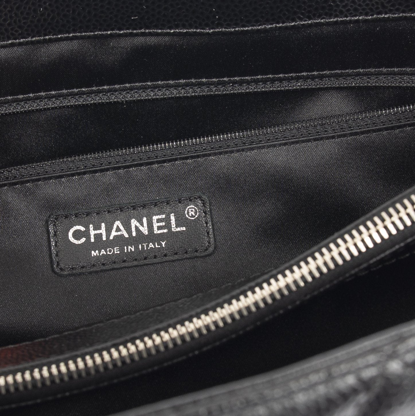 Chanel Black Caviar Leather XL Grand Shopping Tote (GST)