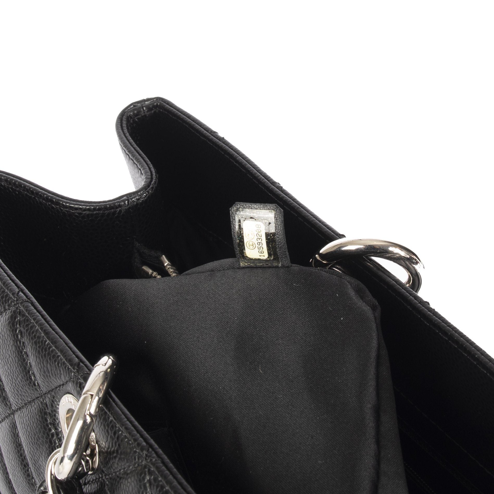 Chanel Black Caviar Leather XL Grand Shopping Tote (GST)