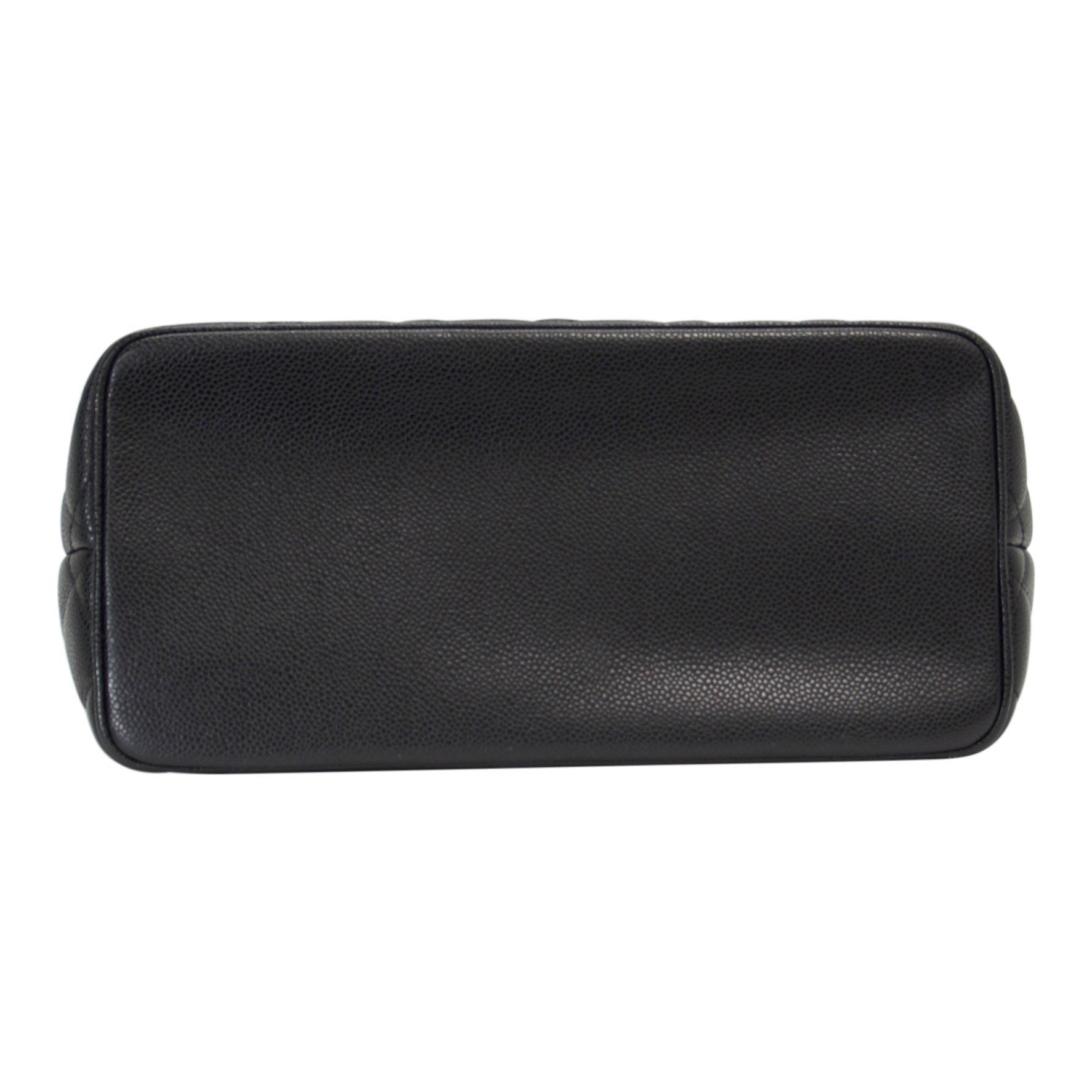 Chanel Black Caviar Medallion Tote