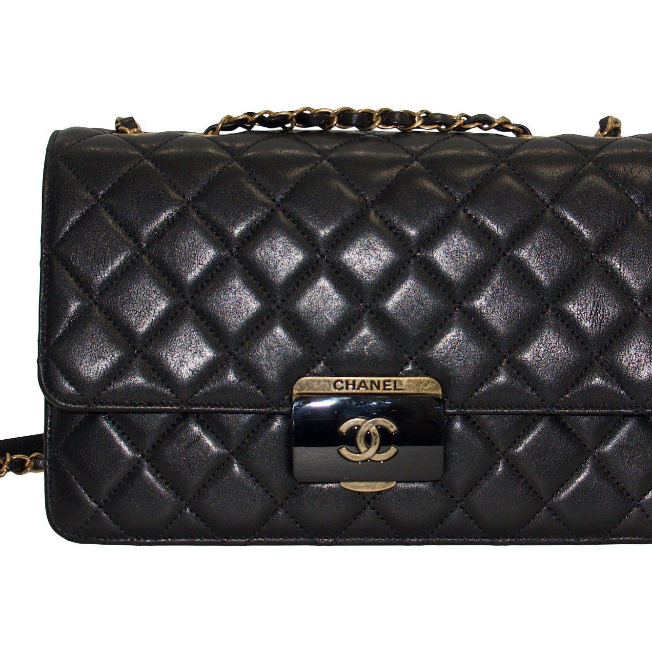 Chanel Black Large Beauty Lock Flap Bag – Oliver Jewellery