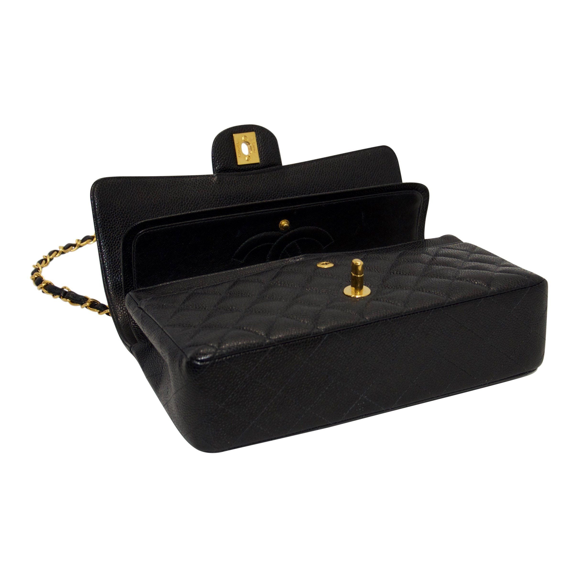 Chanel Caviar Medium Classic Double Flap Bag