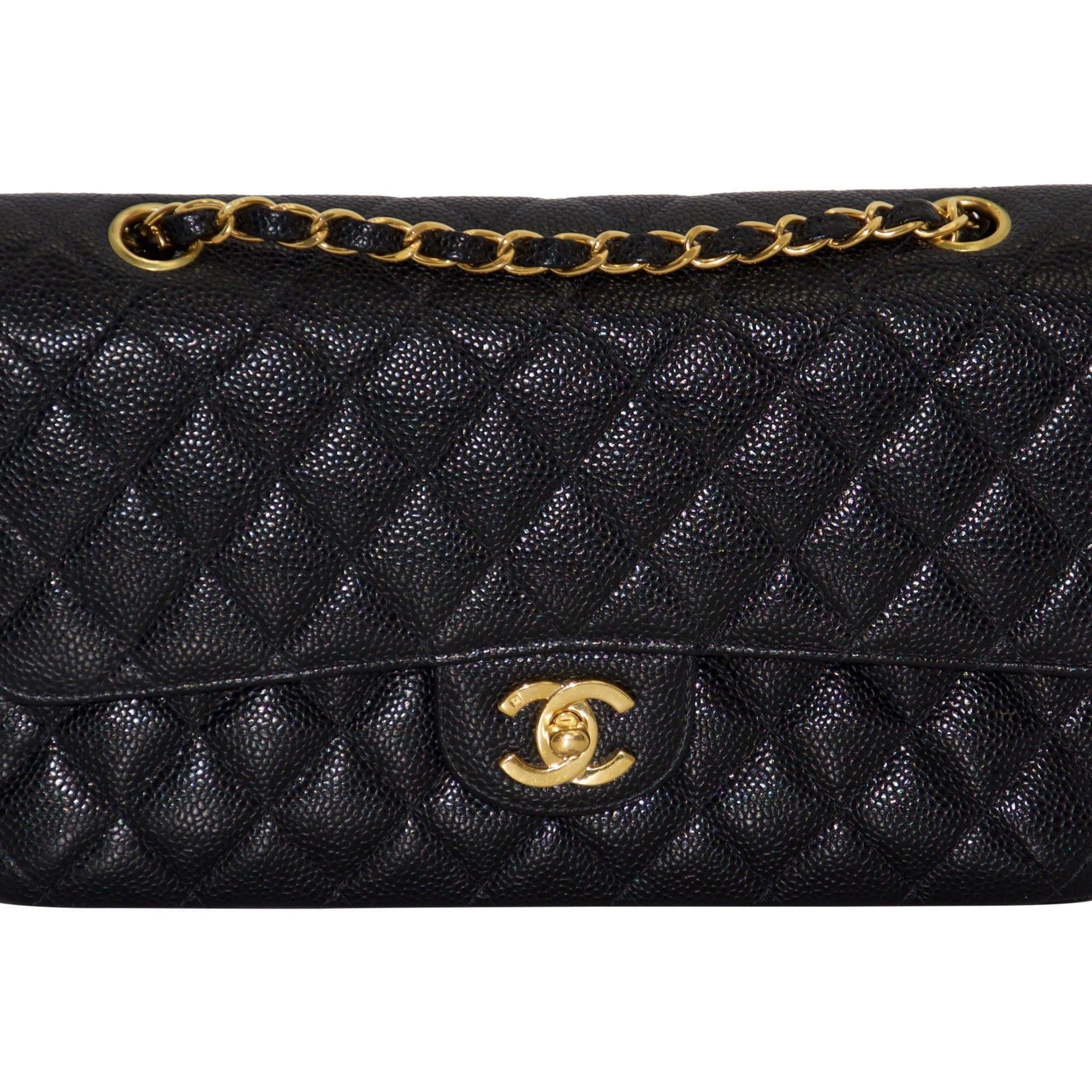 Chanel Caviar Medium Classic Double Flap Bag