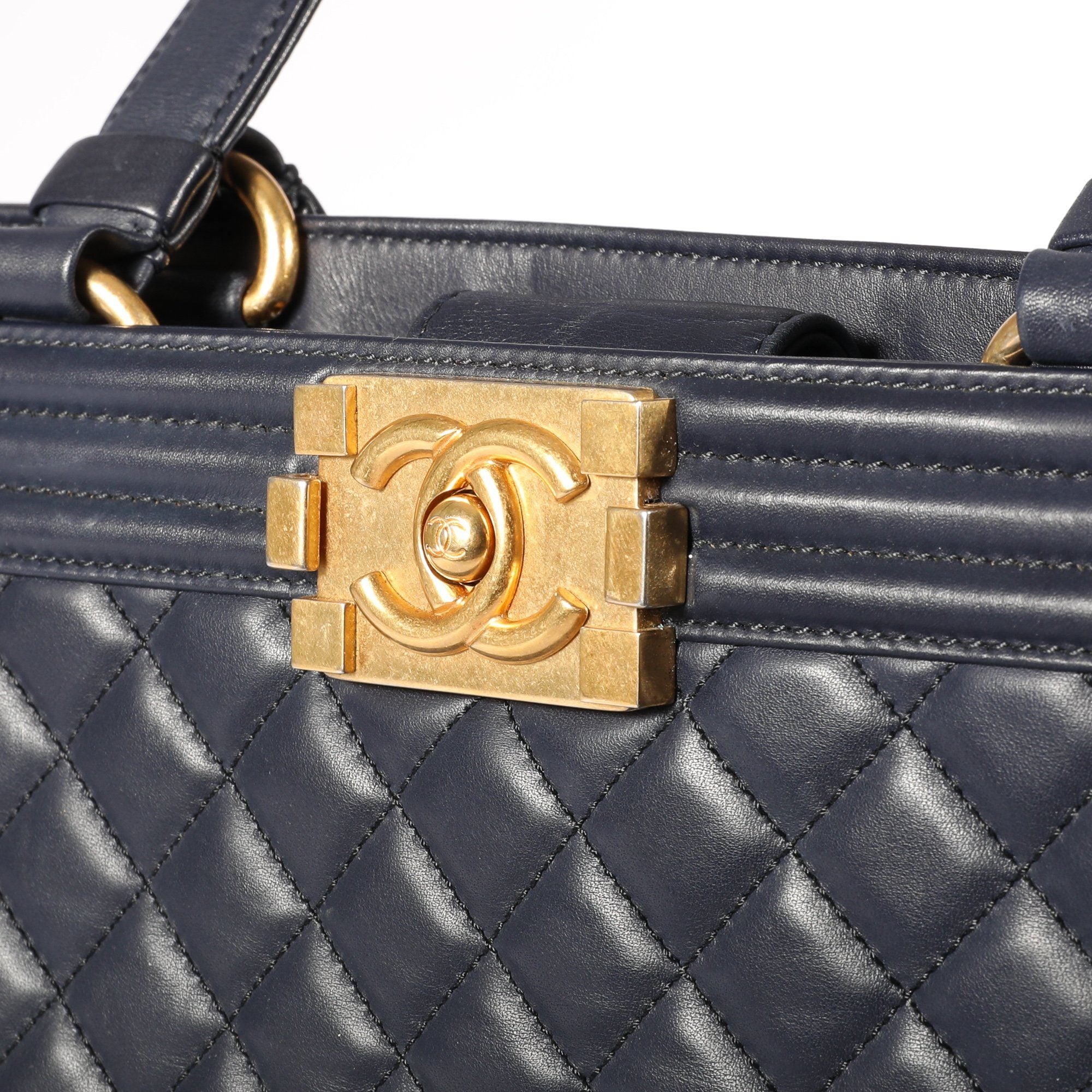 Chanel Large Boy Shopper Tote