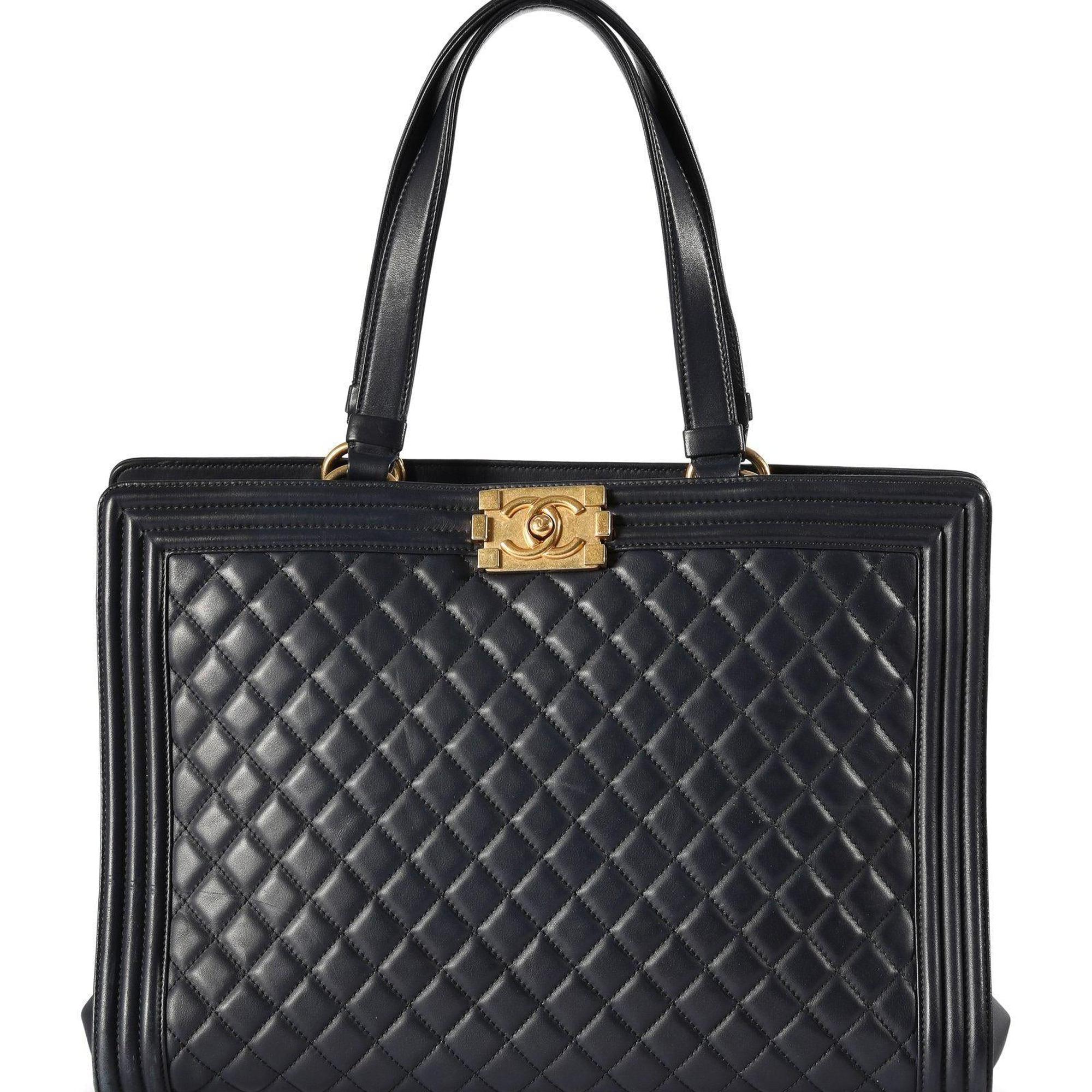 Chanel Large Boy Shopper Tote