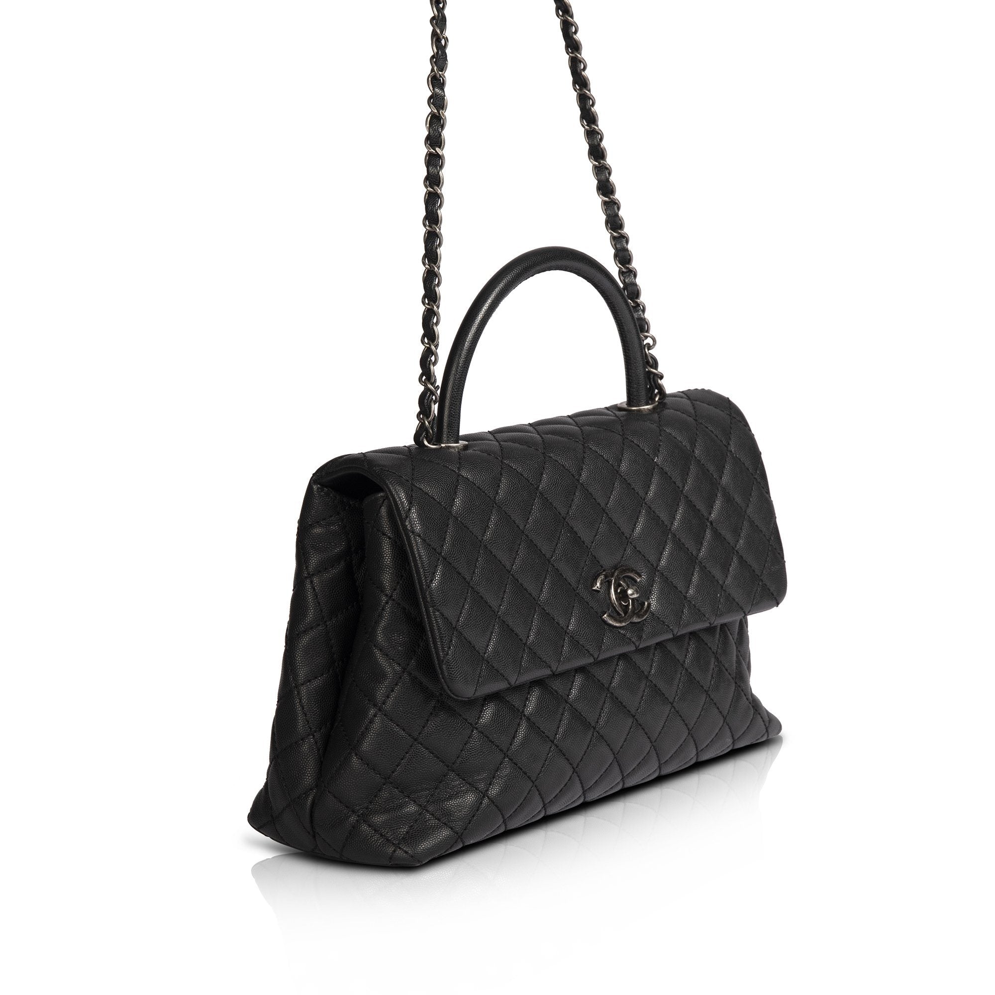 Chanel Large Coco Handle Bag