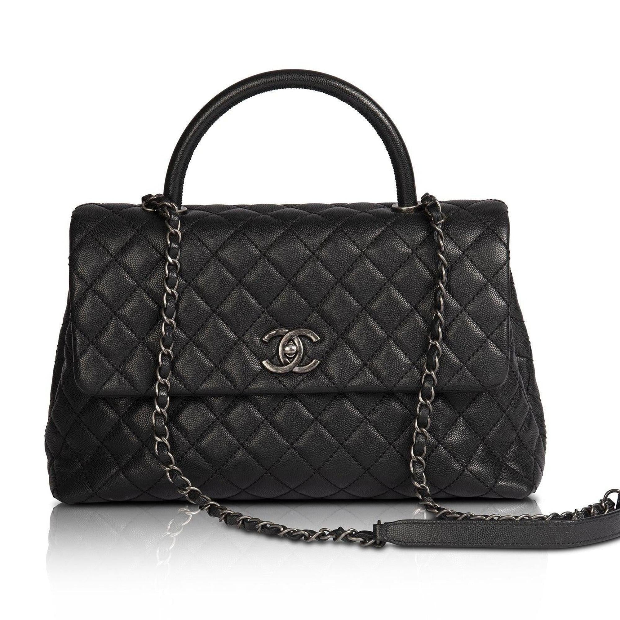 Chanel Large Coco Handle Bag