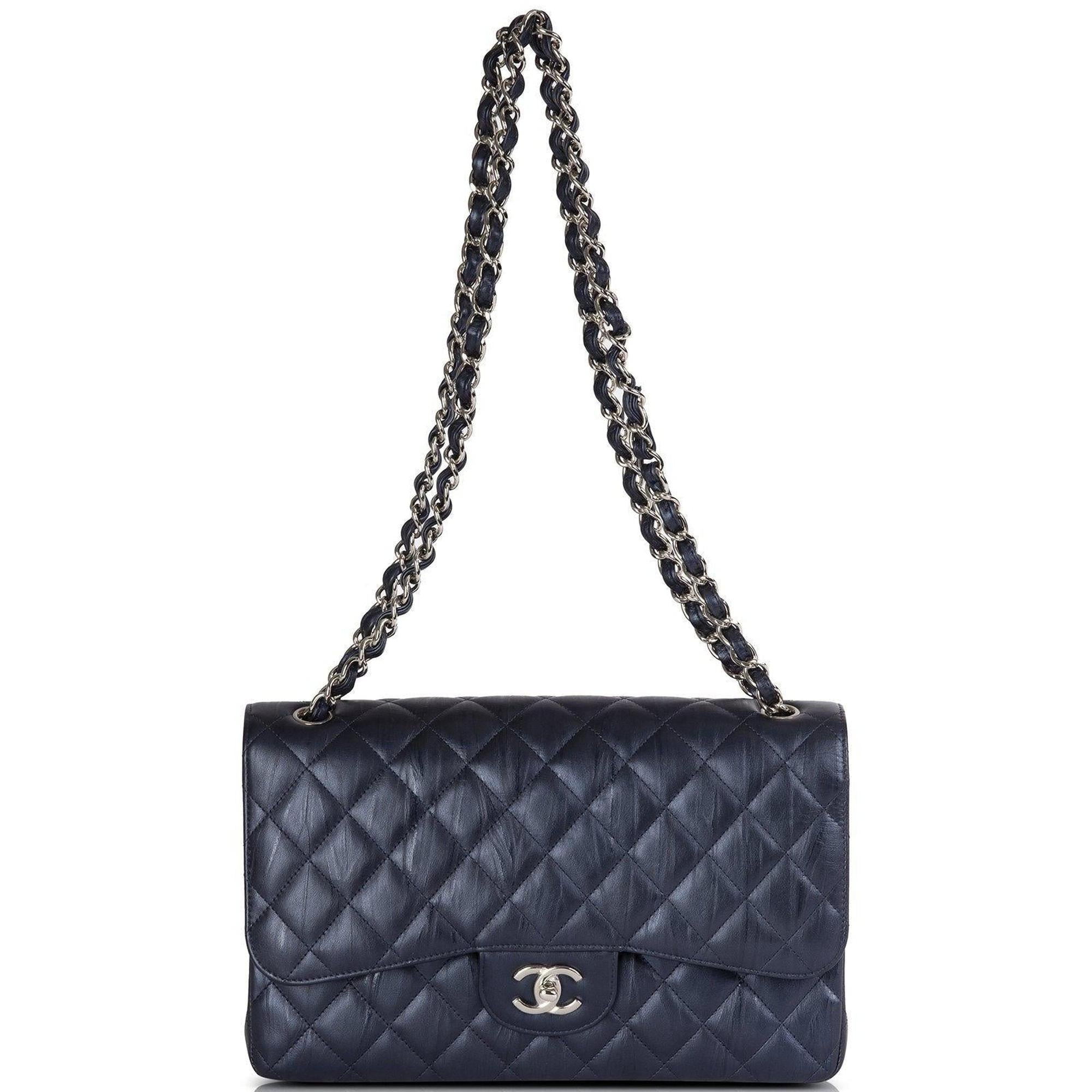 Chanel Limited Edition Classic Jumbo Double Flap Bag w/ Box & Authenticity Card