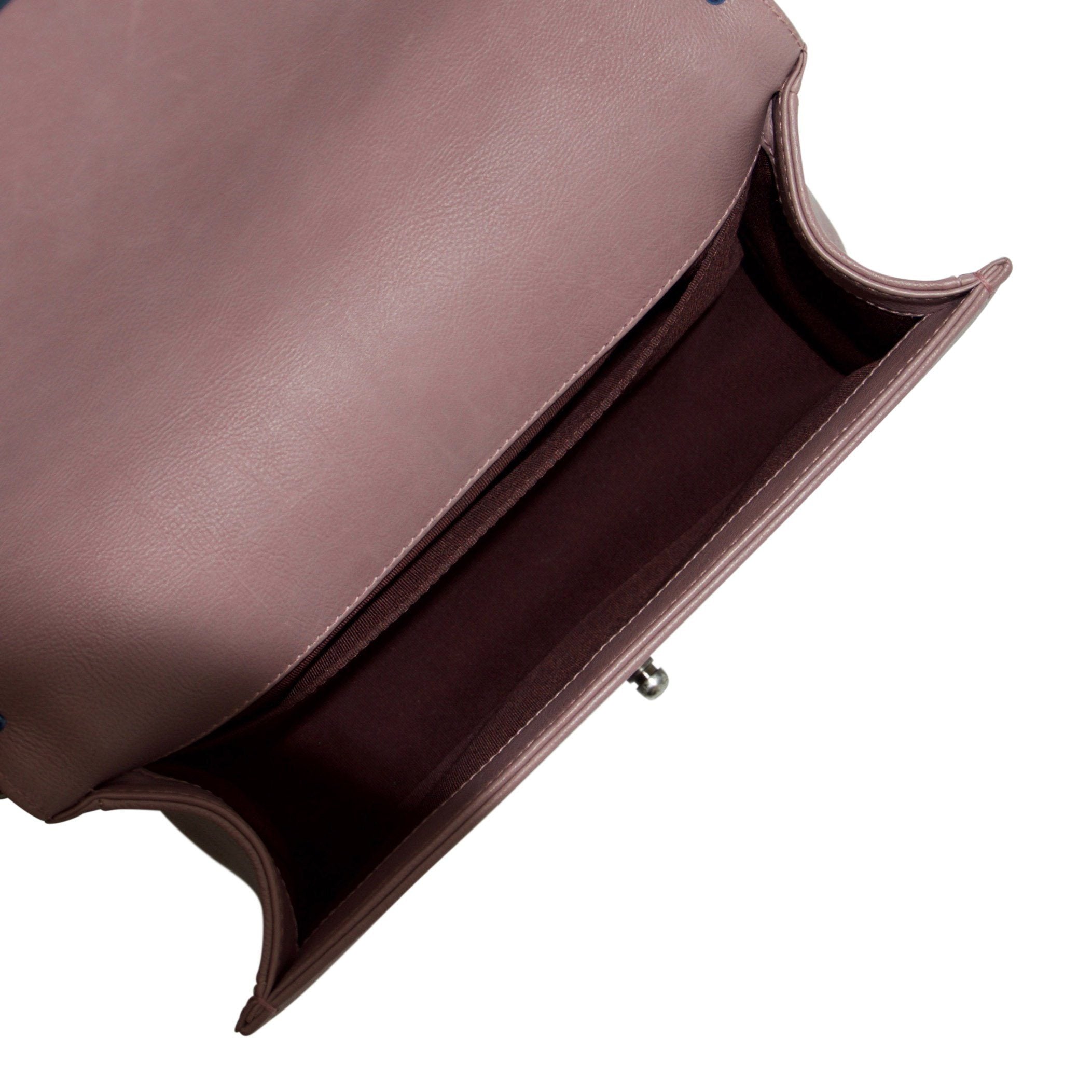 Chanel Medium Pink Double Stitch Boy Bag