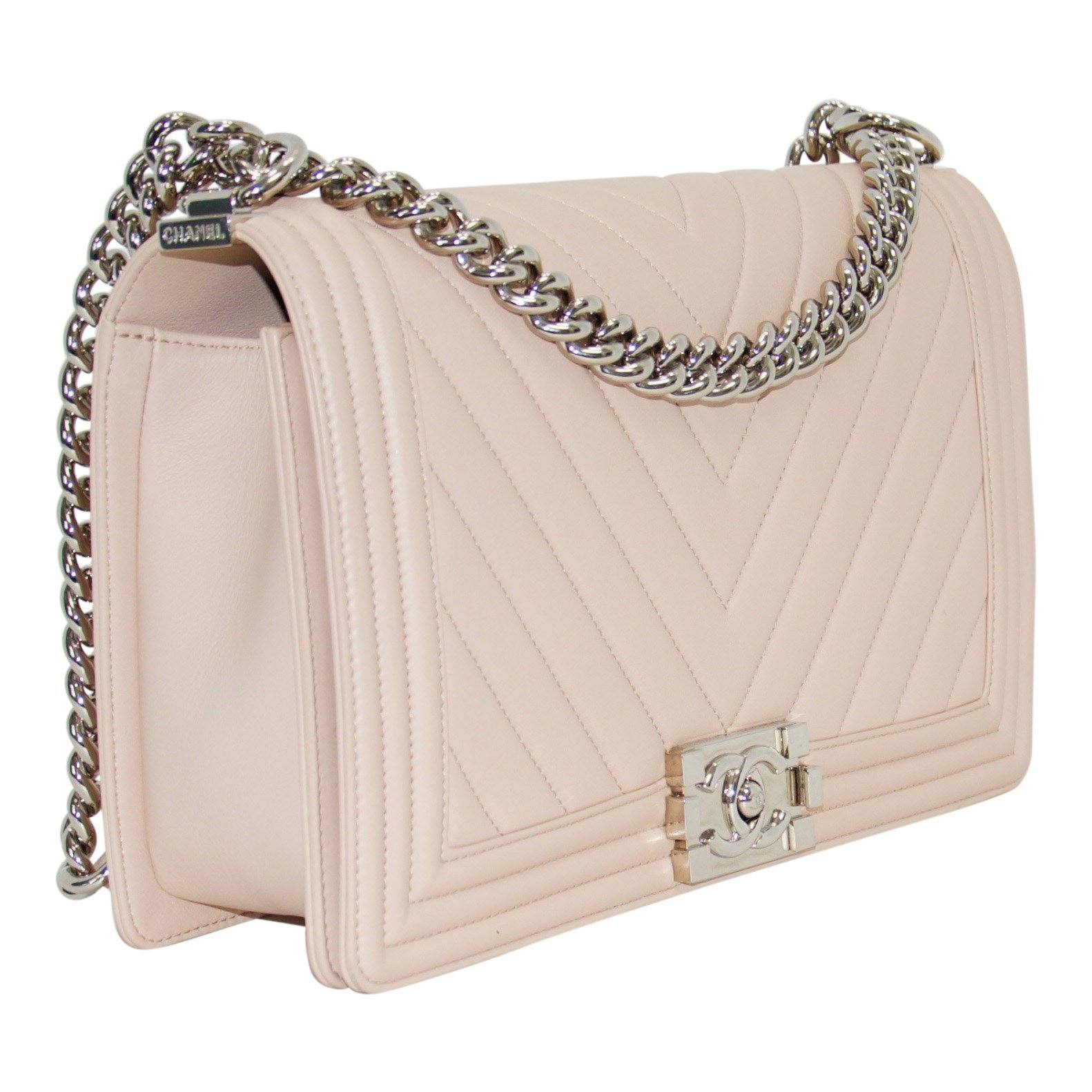 Chanel Medium Plus Chevron Boy Bag