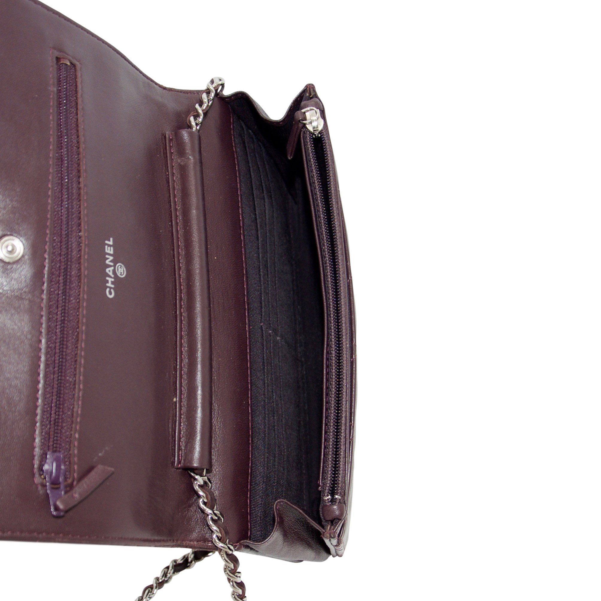 Chanel Quilted Wallet on Chain