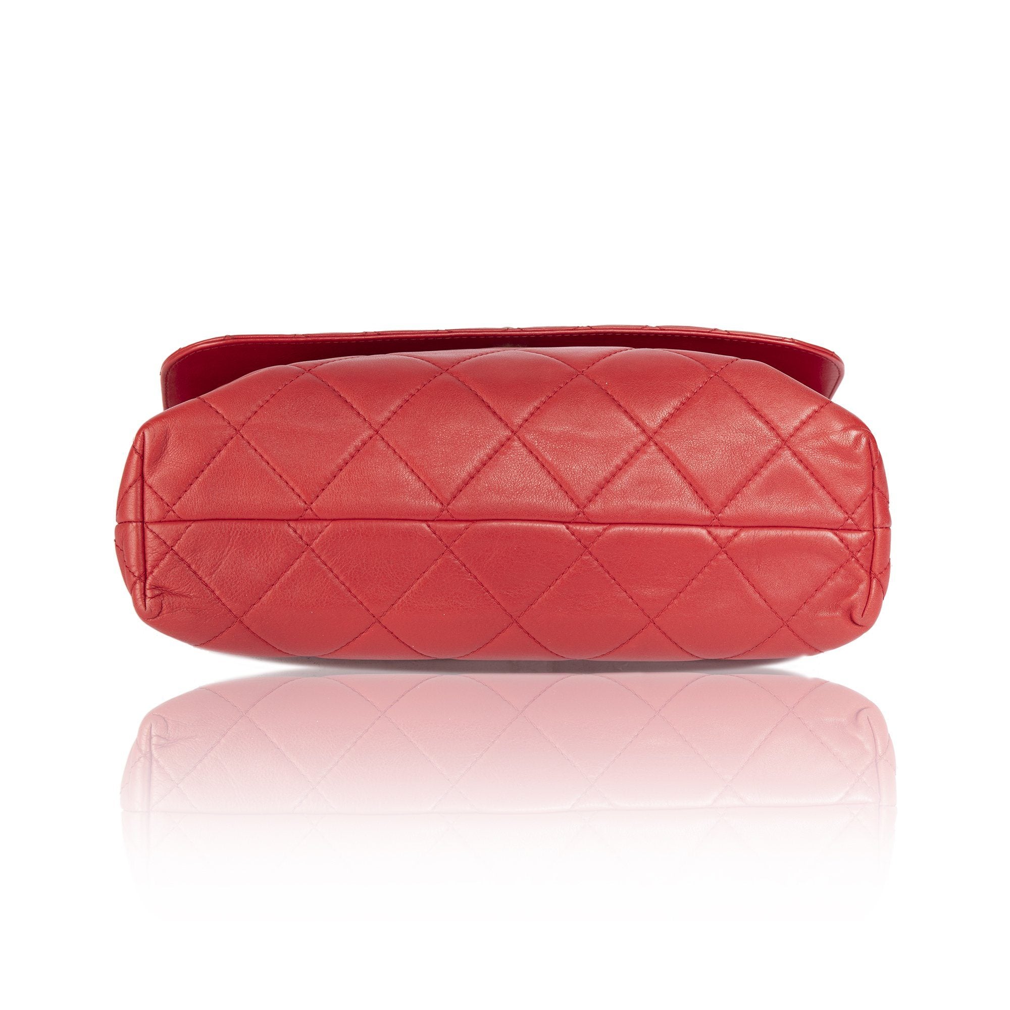 Chanel Red In The Business Flap Bag