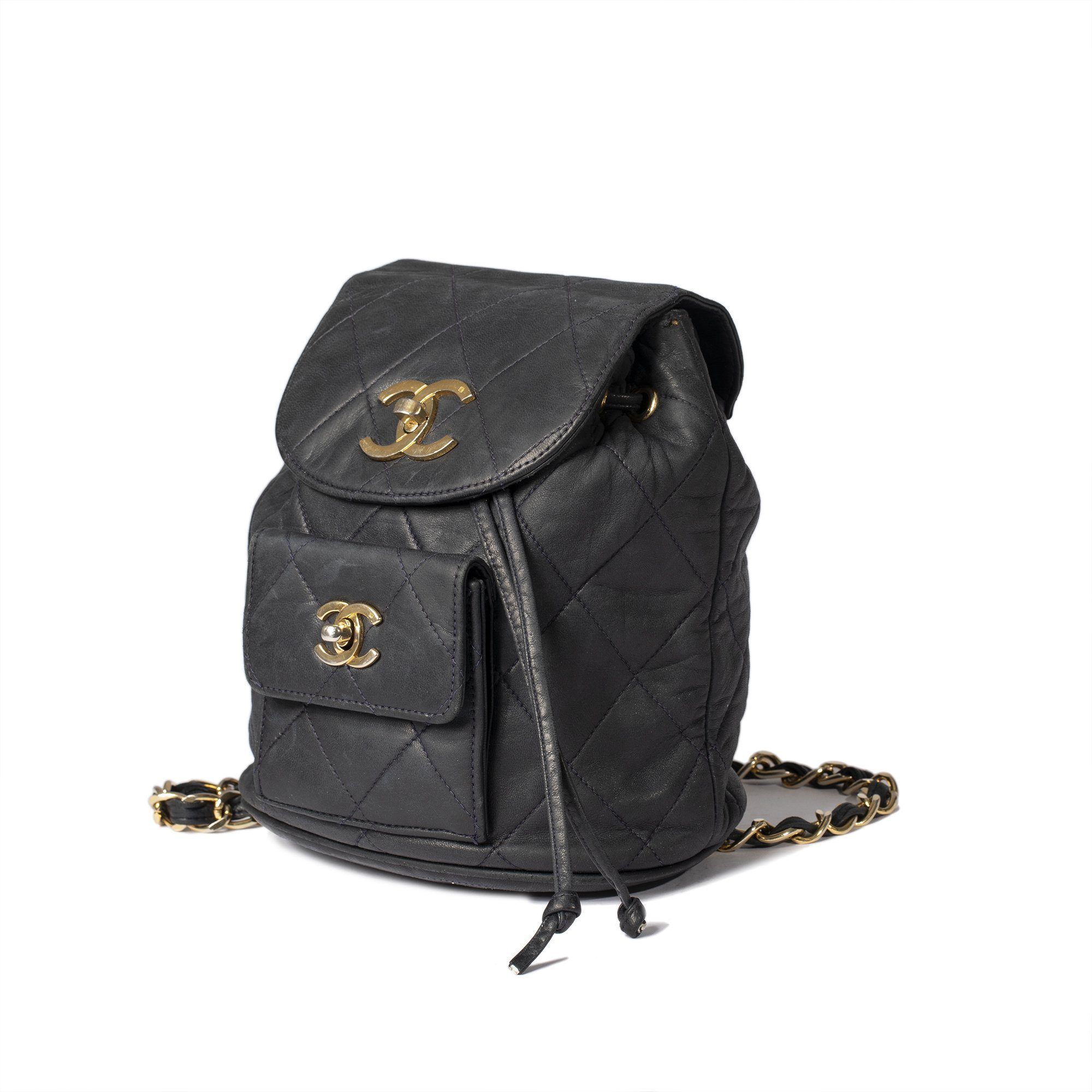 Chanel Vintage CC Pocket Backpack – OLIVER'S