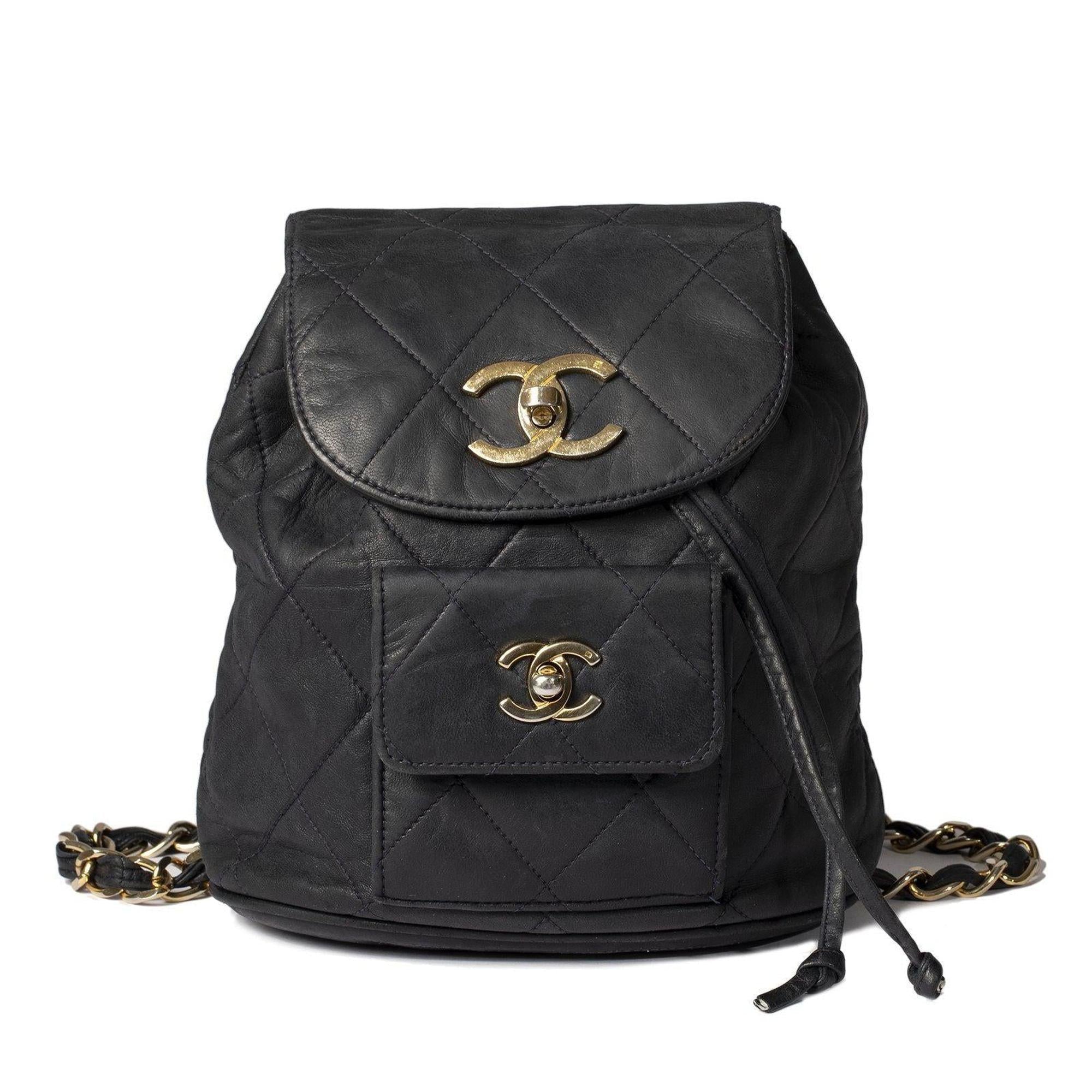 Chanel Vintage CC Pocket Backpack