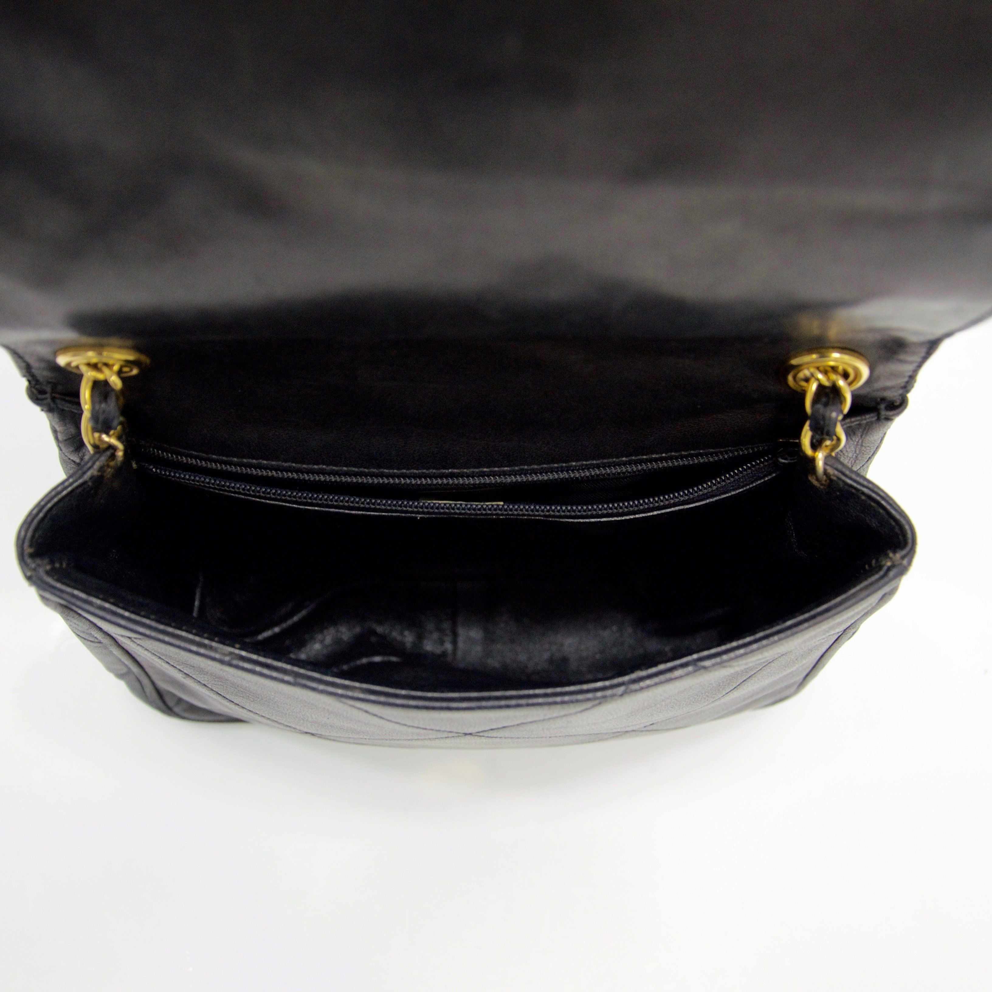 Chanel Vintage Mini Camellia Cross Body Bag