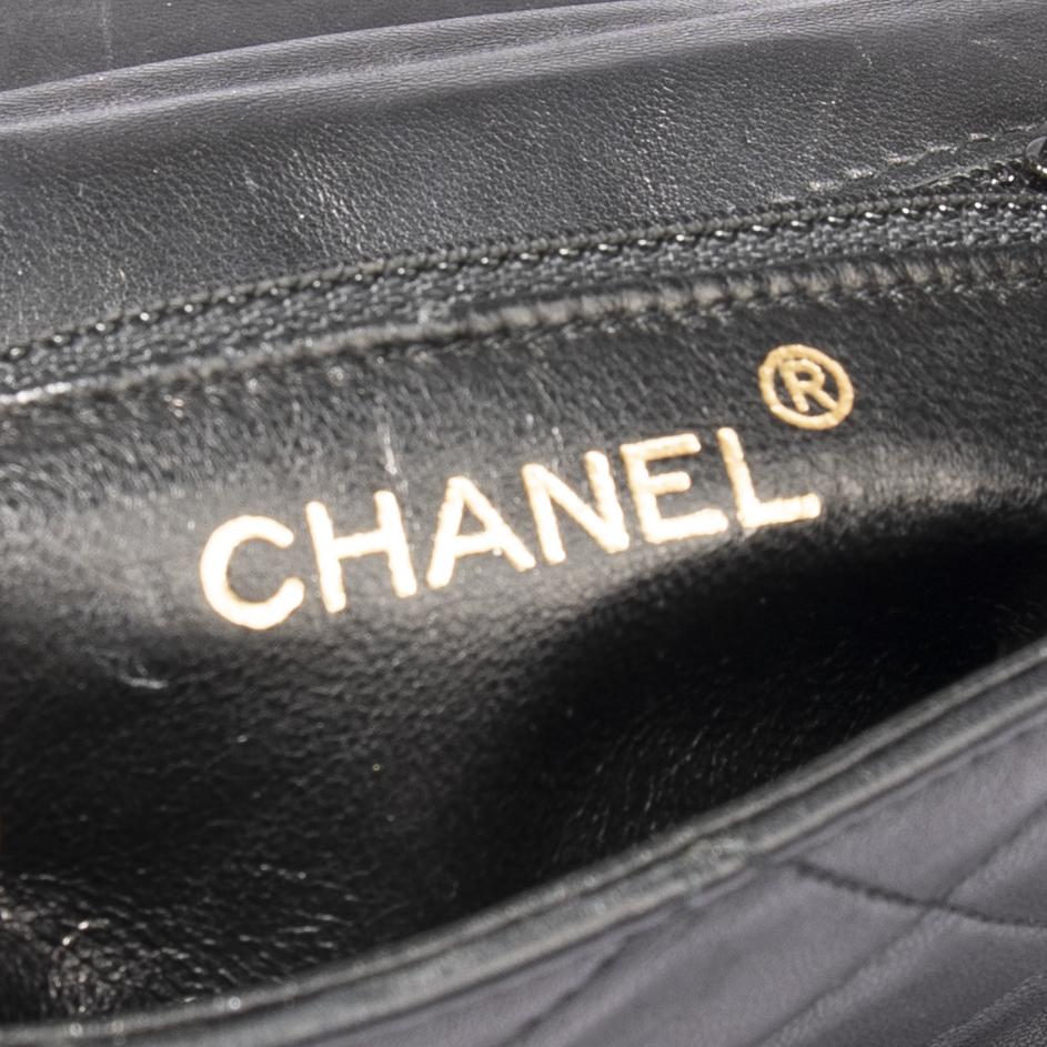 Chanel Vintage Mini Quilted Camelia Bag