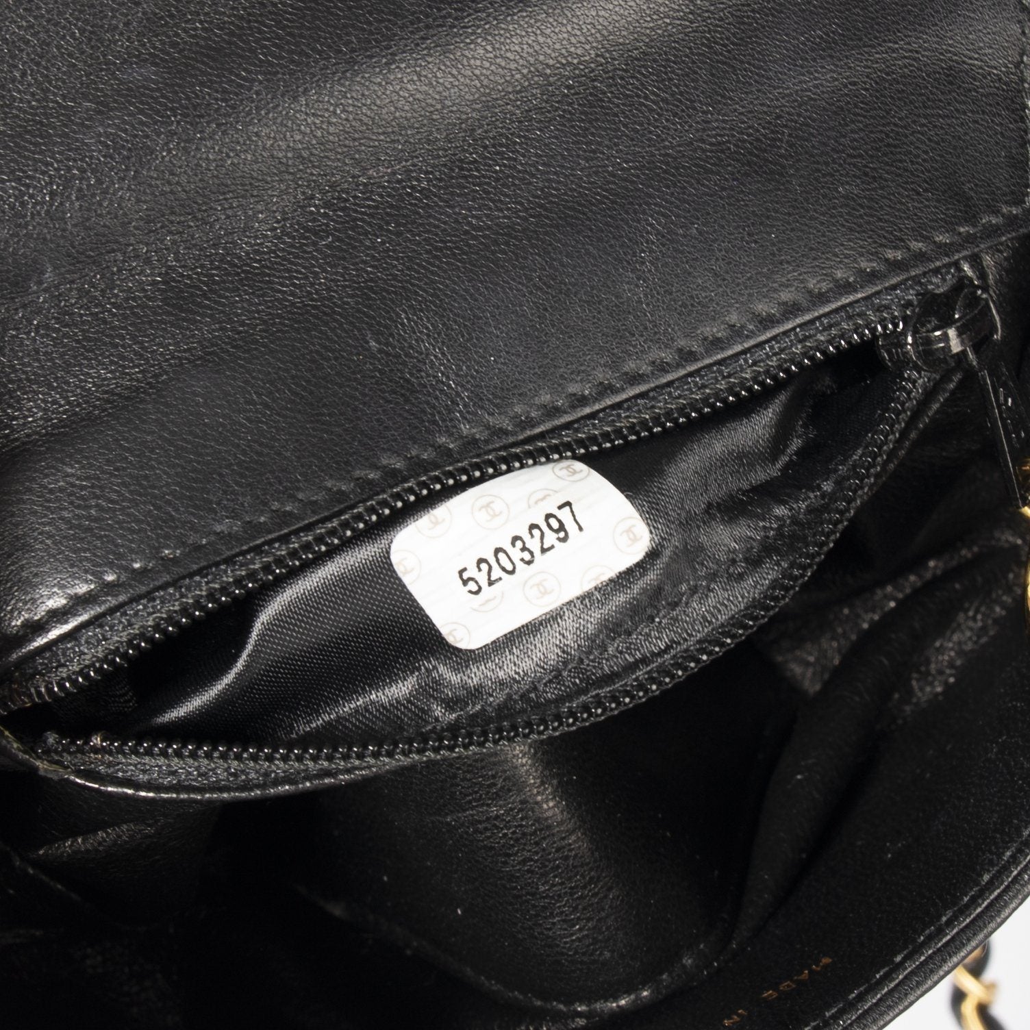 Chanel Vintage Mini Quilted Camelia Bag