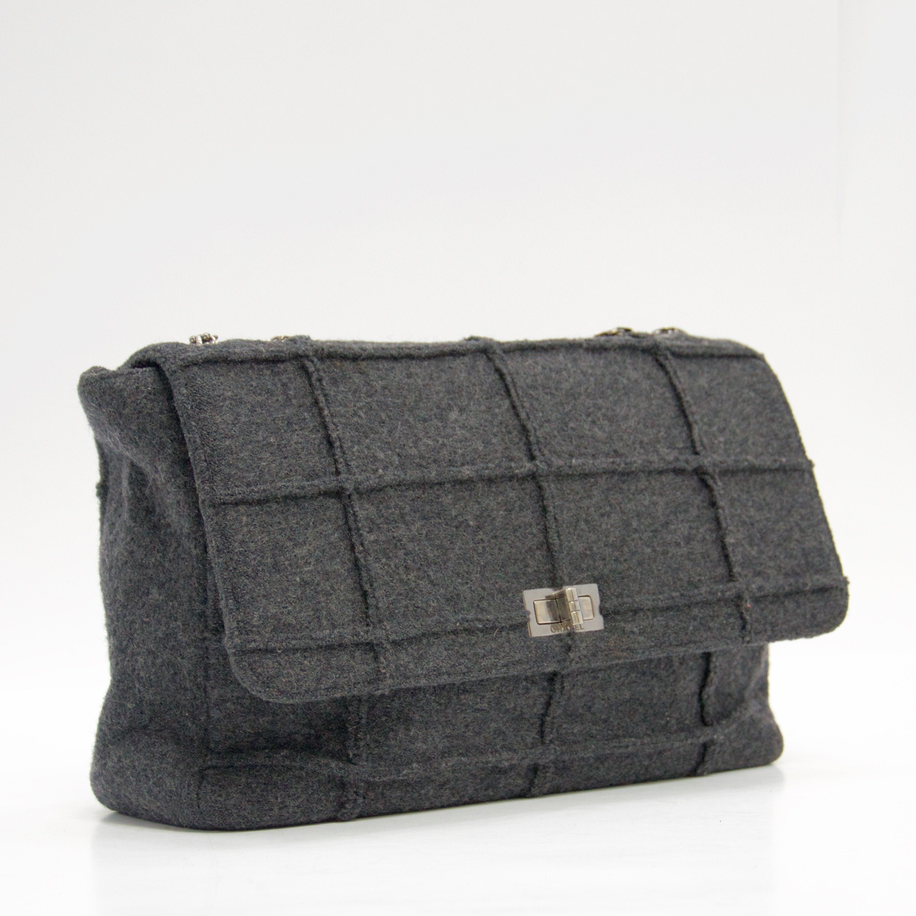 Chanel Wool Reissue Jumbo Flap Bag