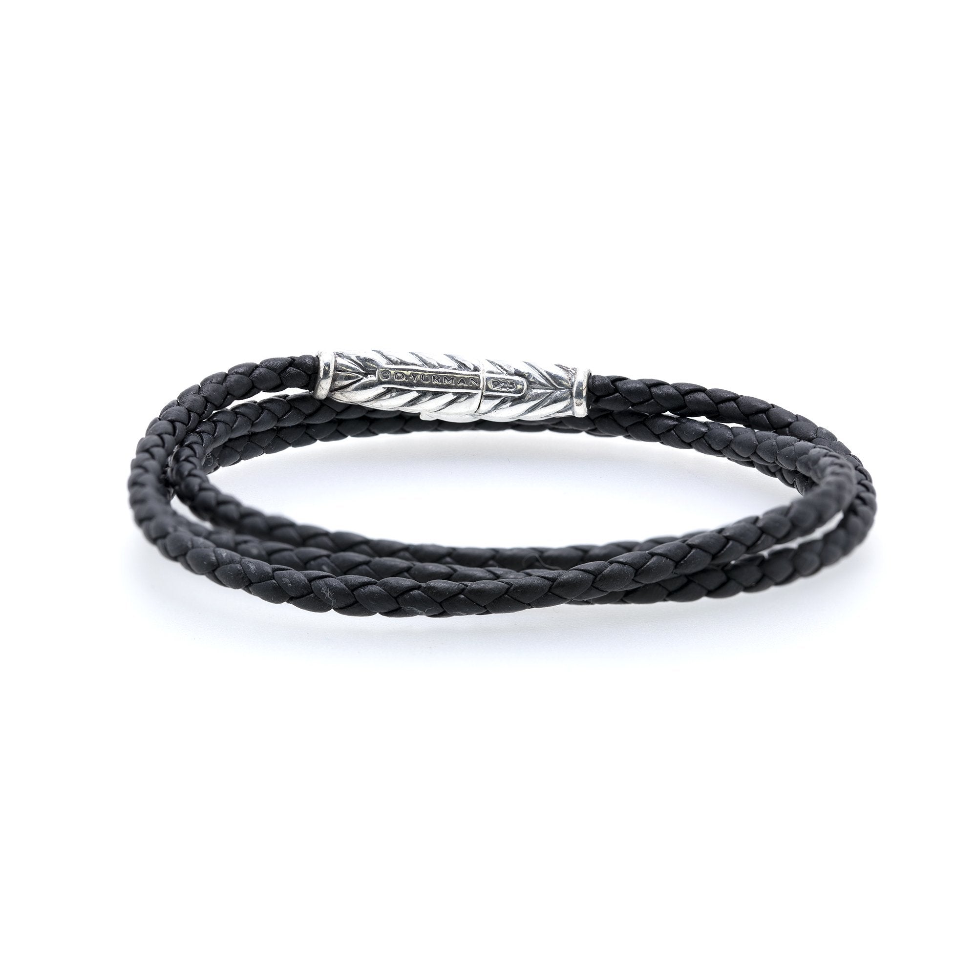 David Yurman Chevron Triple-Wrap Bracelet