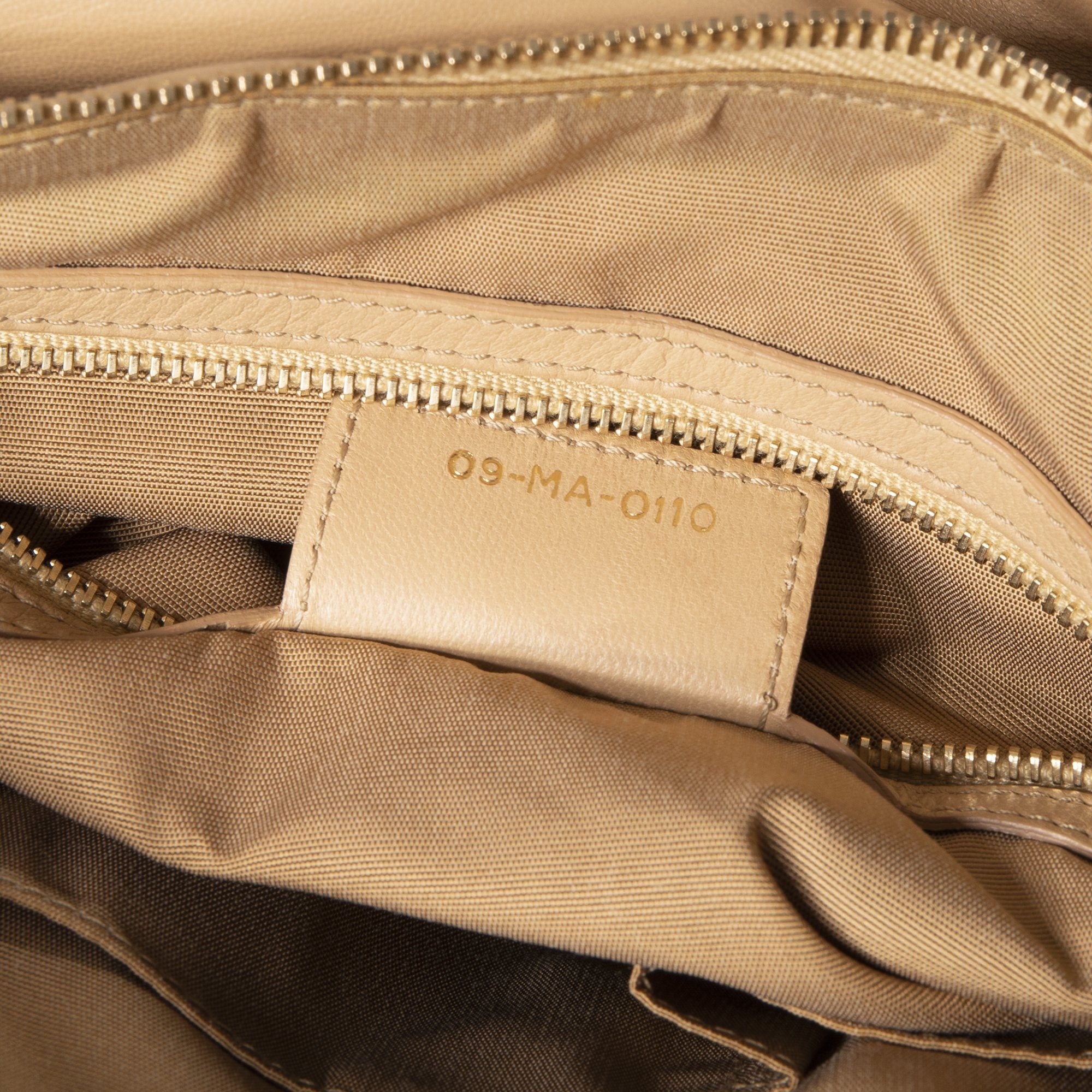 Dior Nude Cannage Lambskin Leather Granville