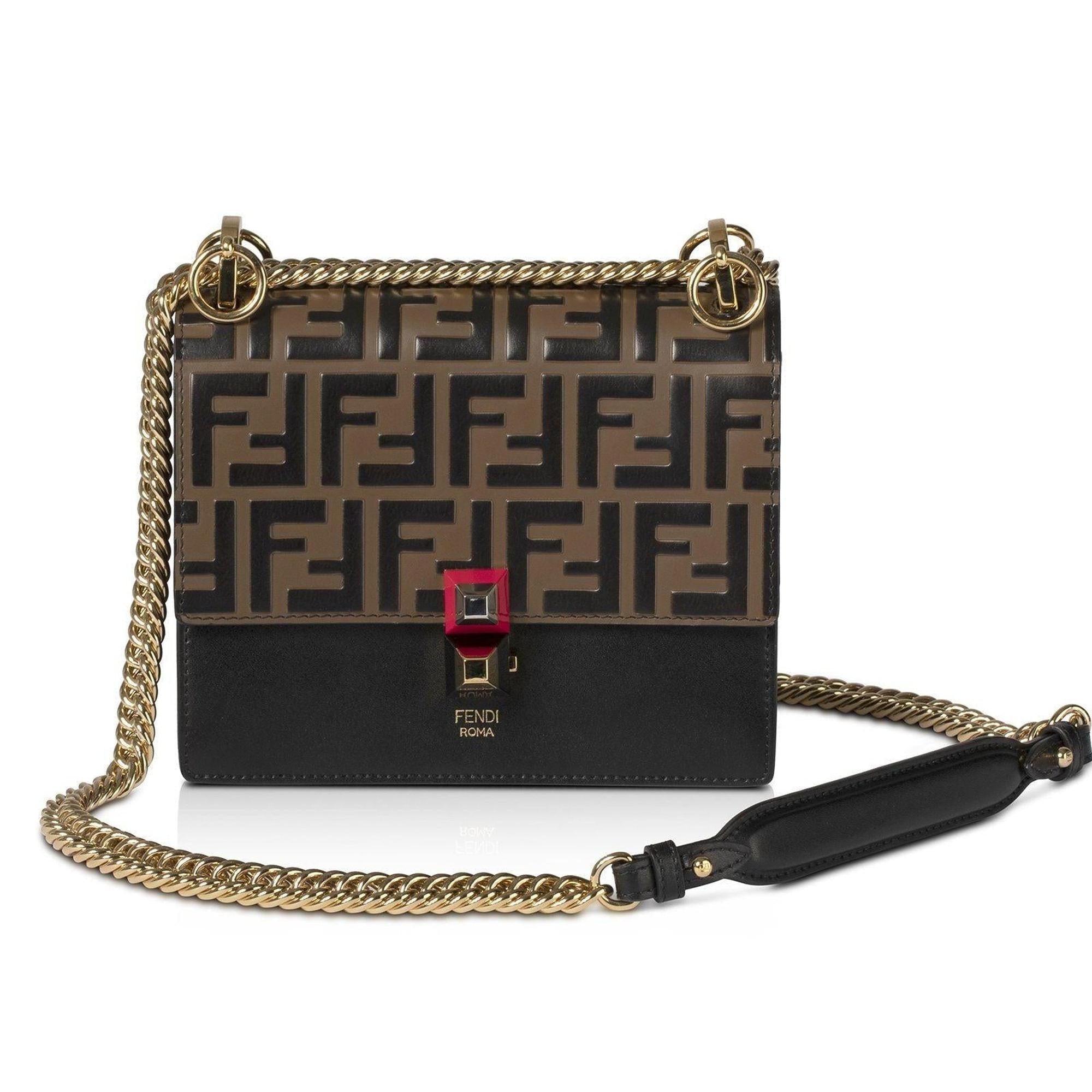 Fendi 2019 Kan I Small Shoulder Bag