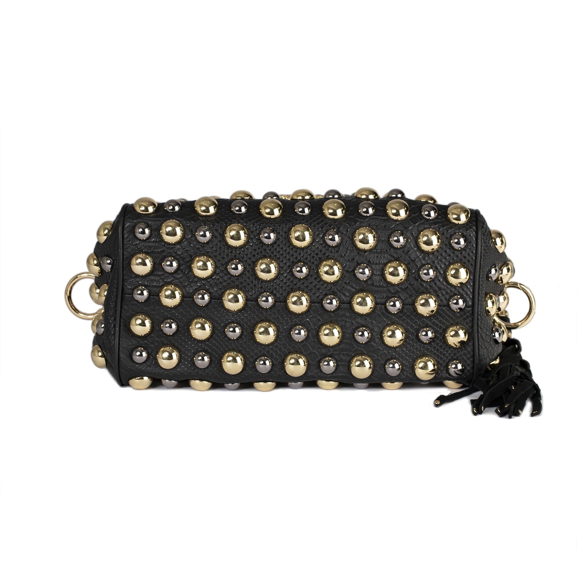 Gucci Babouska Studded Medium Boston Bag