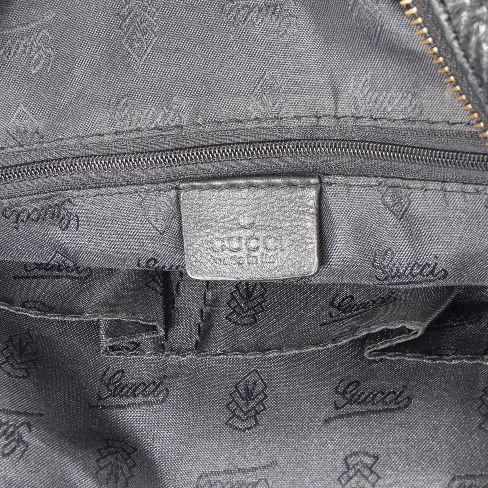 Gucci Babouska Studded Medium Boston Bag