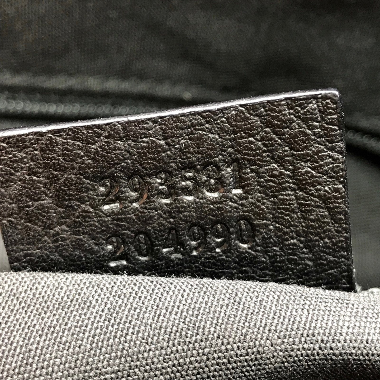 Gucci Black GG Abbey Hobo Bag