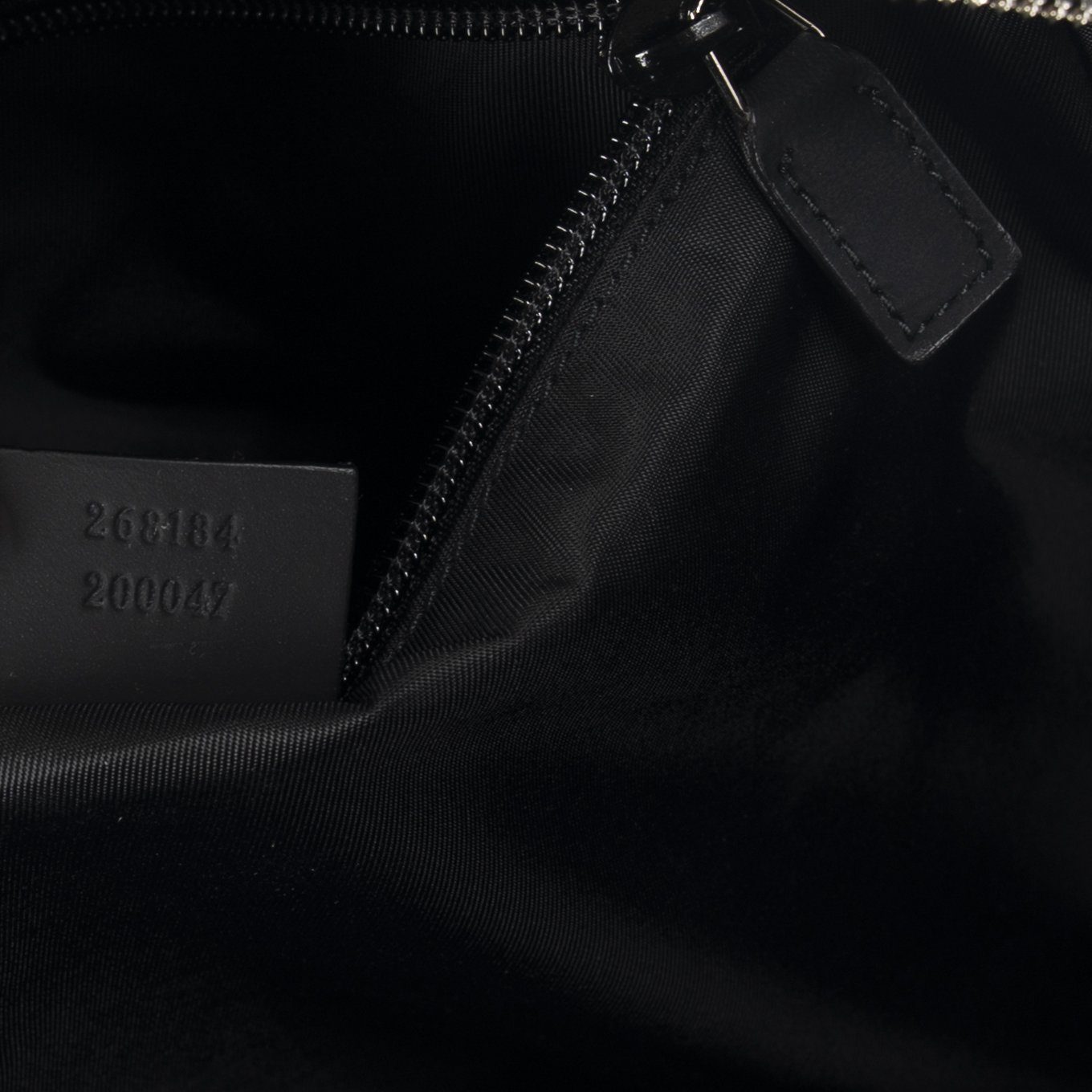 Gucci Black Guccissima Leather Backpack