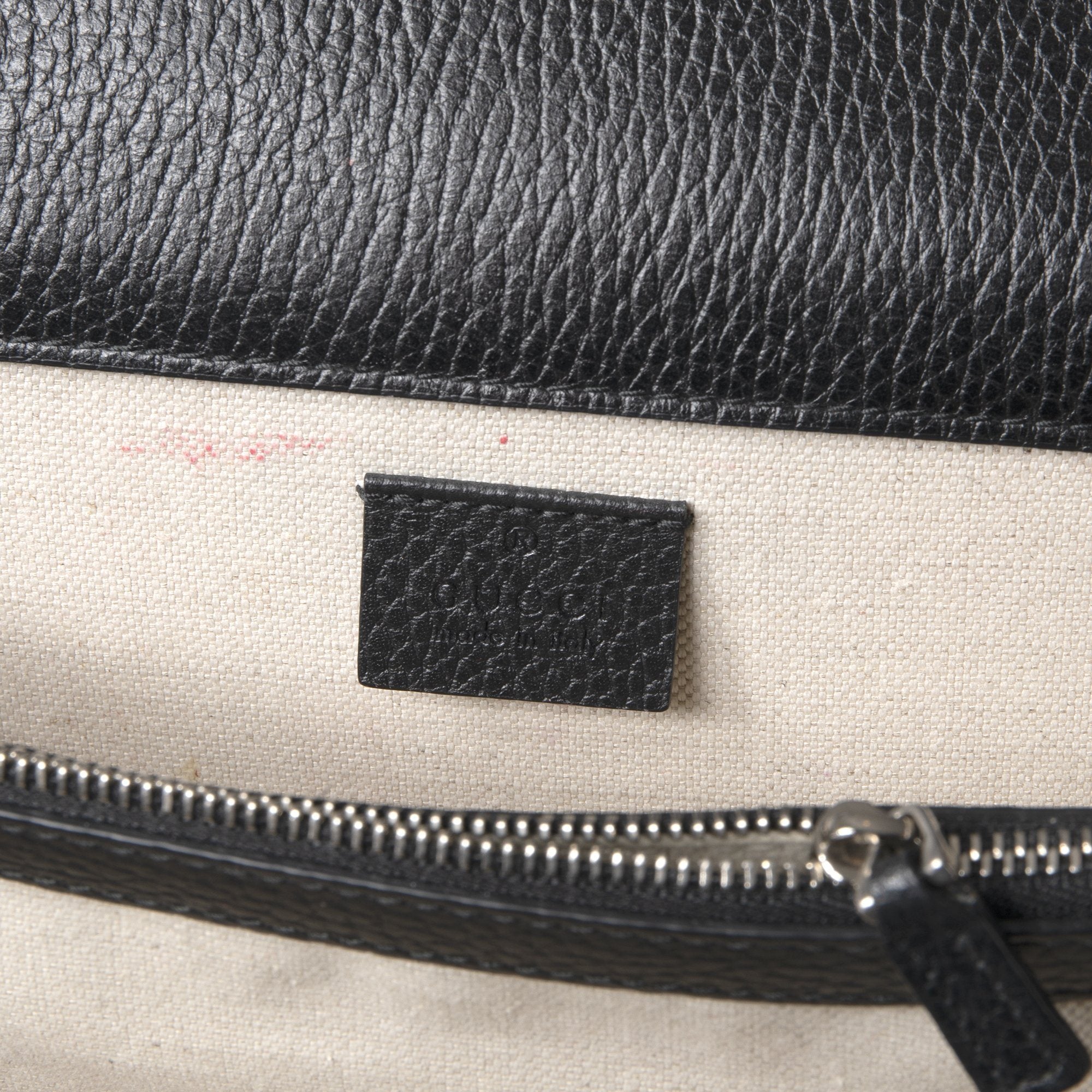 Gucci Black Leather Dionysus Small Shoulder Bag