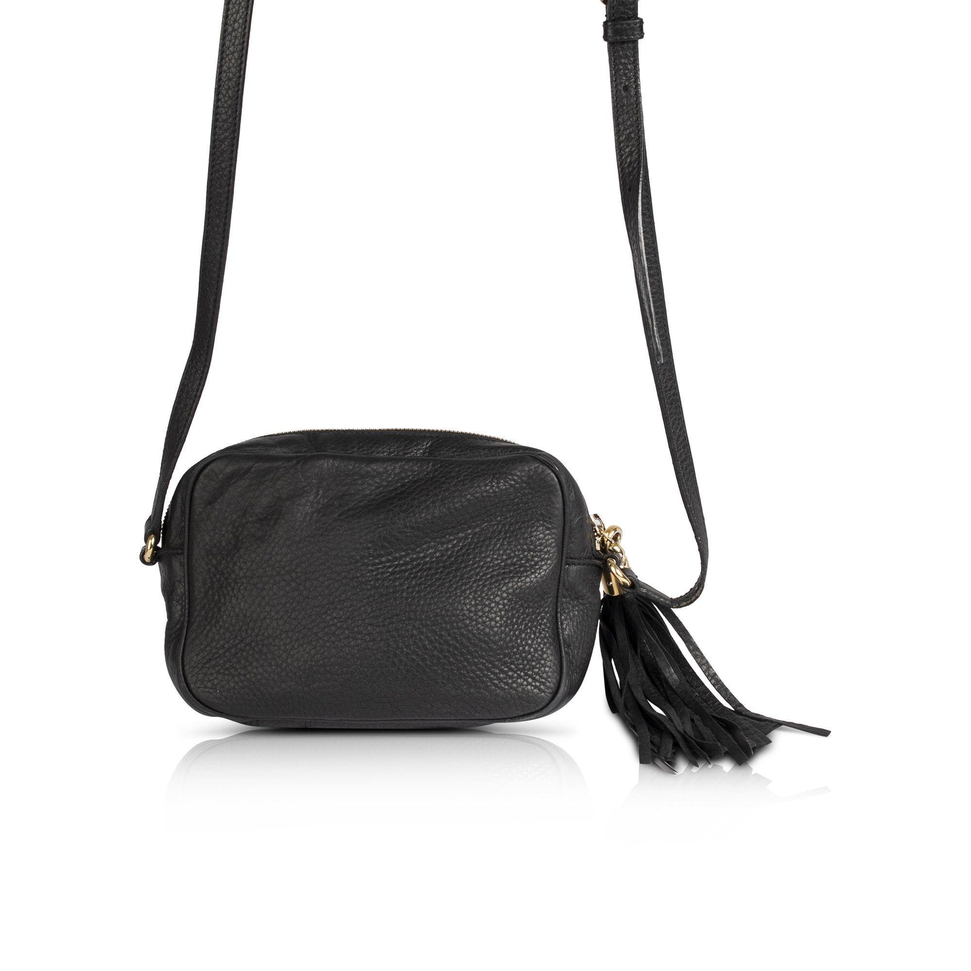 Gucci Black Soho Disco Crossbody Bag