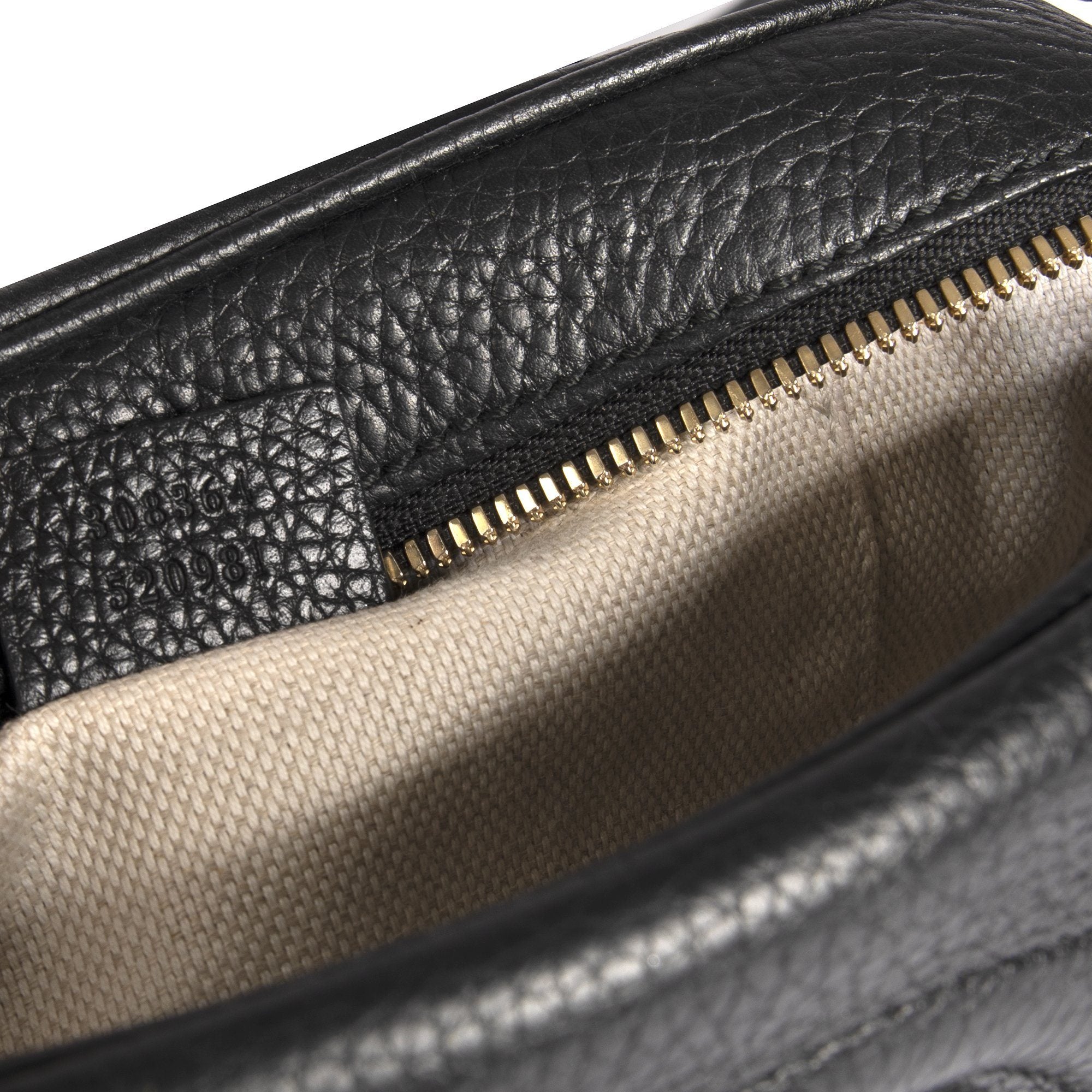 Gucci Black Soho Disco Crossbody Bag