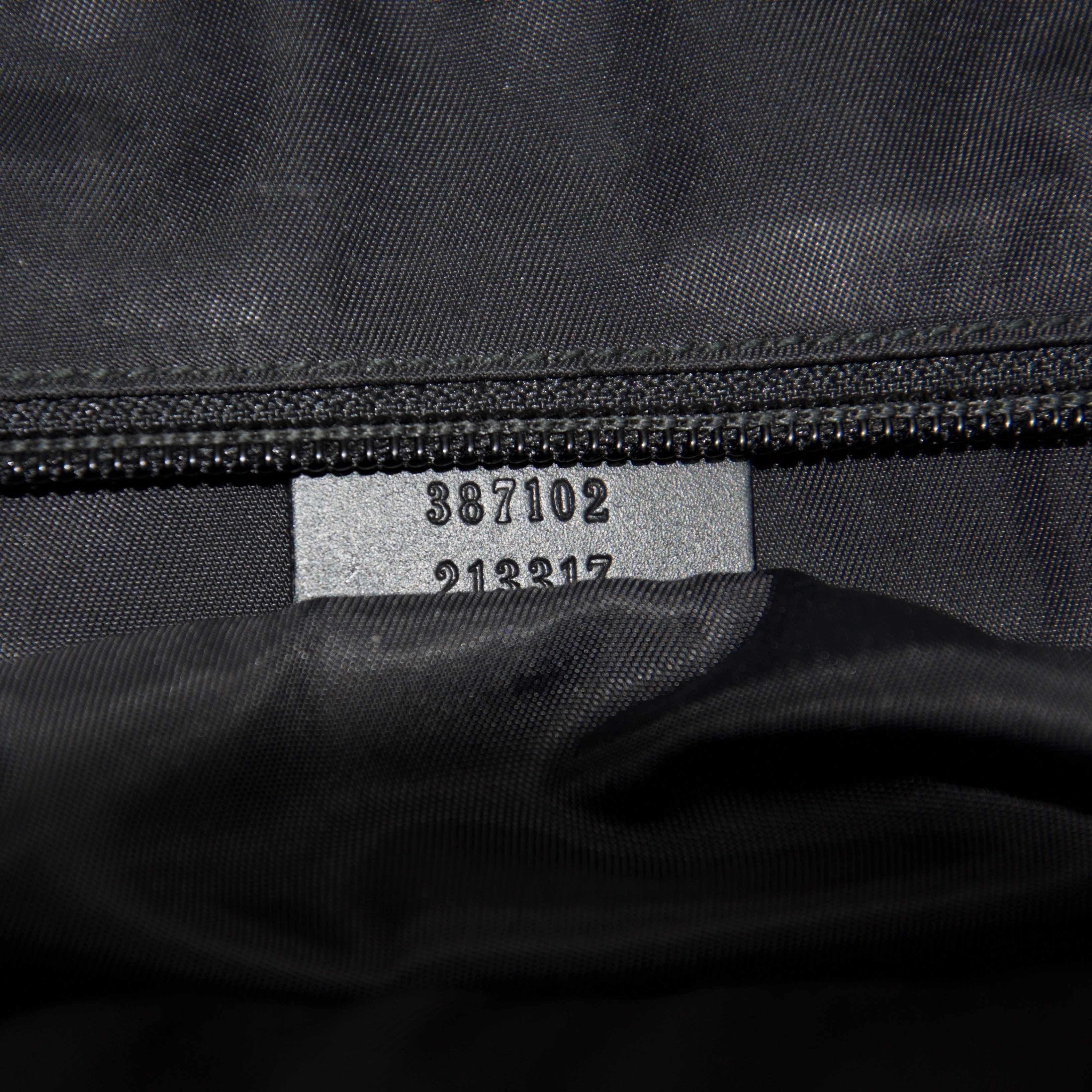 Gucci Black Web Briefcase
