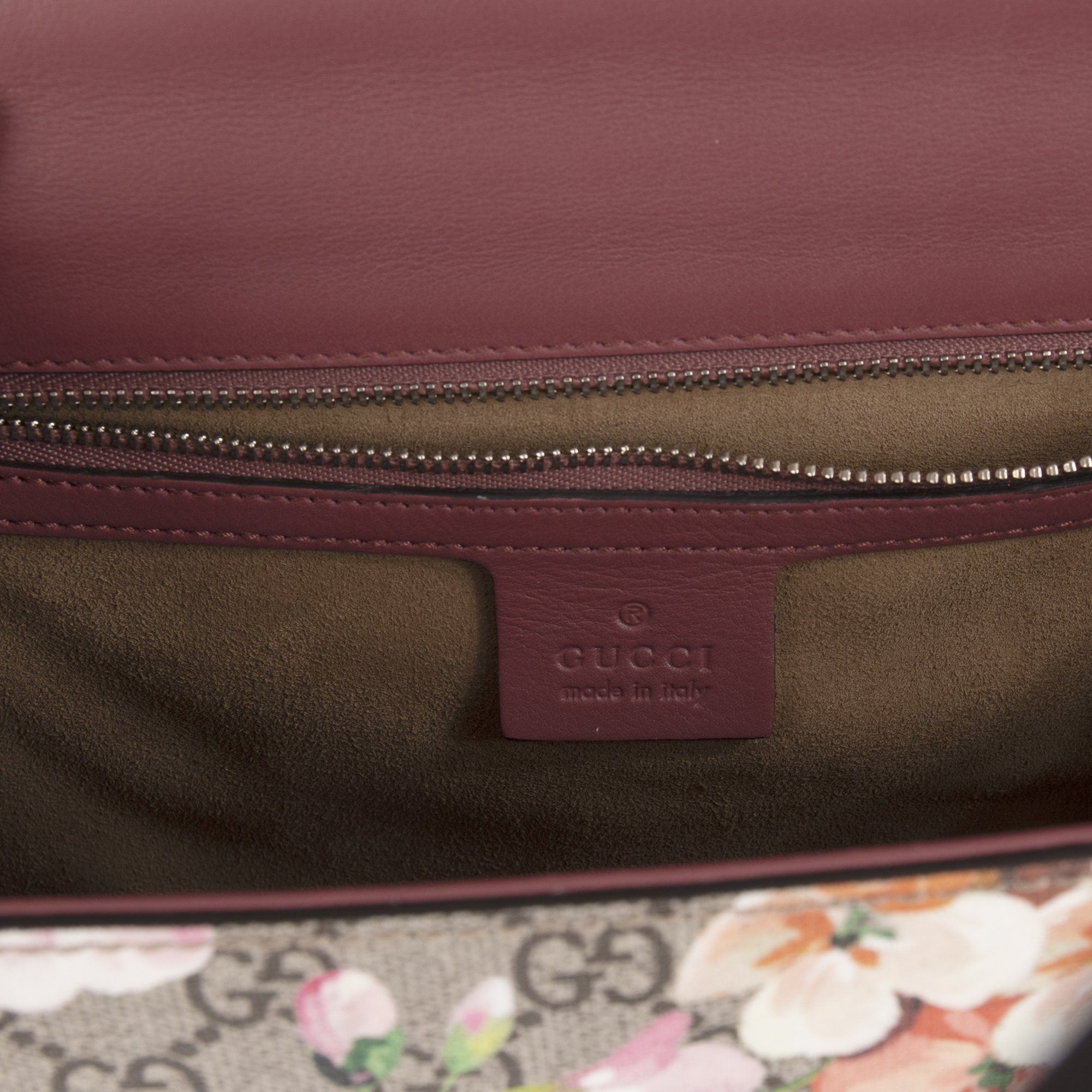 Gucci GG Blooms Medium Padlock Shoulder Bag
