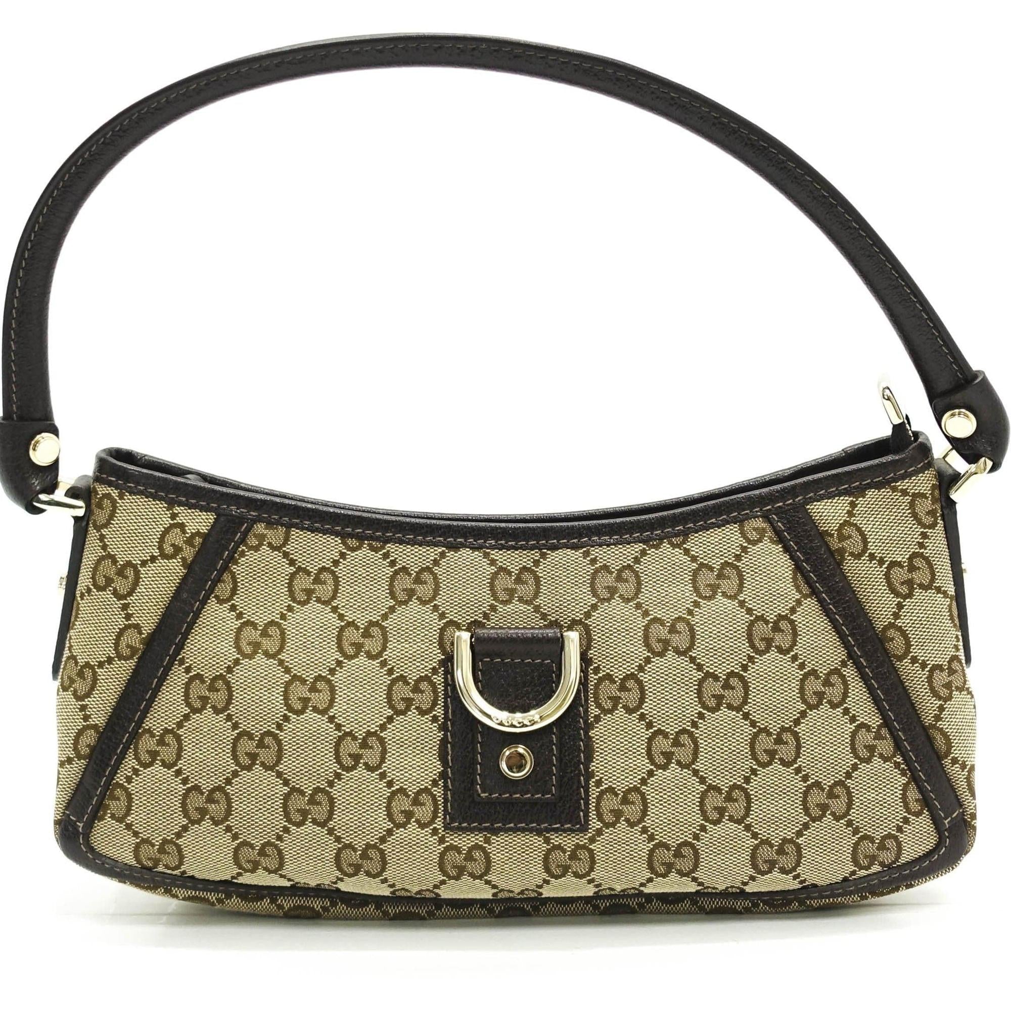 Gucci GG Canvas D Ring Abbey Pochette