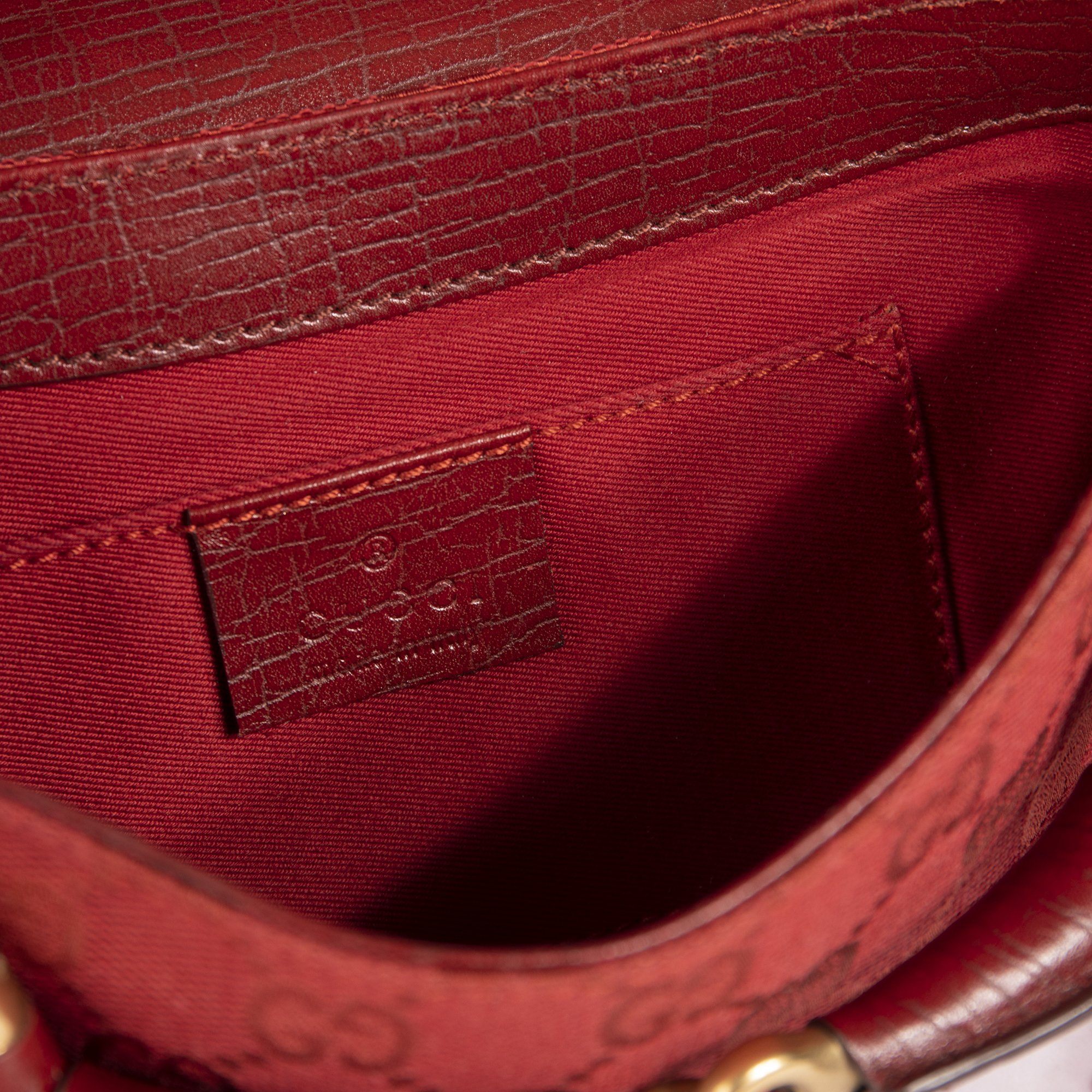 Gucci GG Canvas Horsebit Clutch