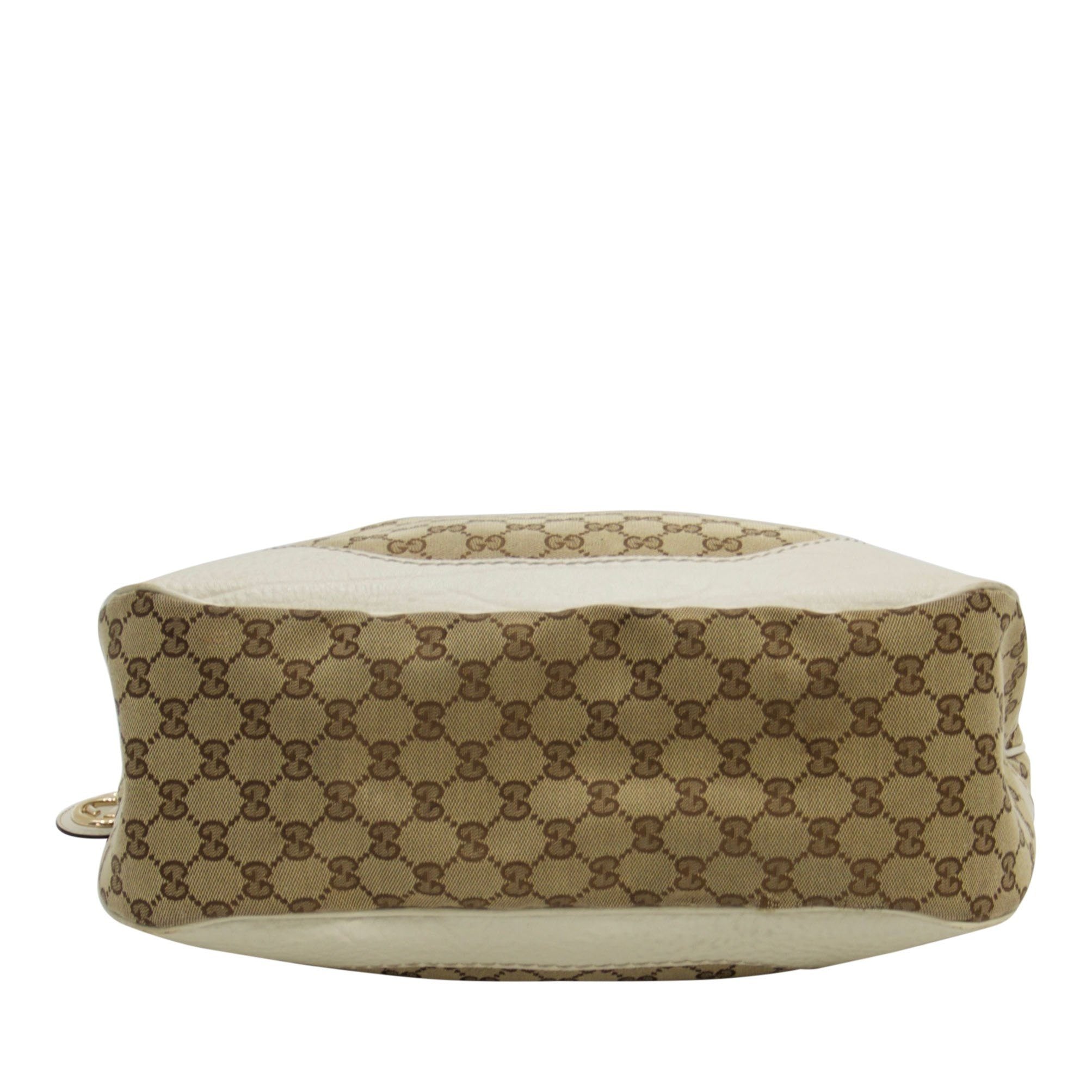 Gucci GG Canvas Medium Charlotte Hobo