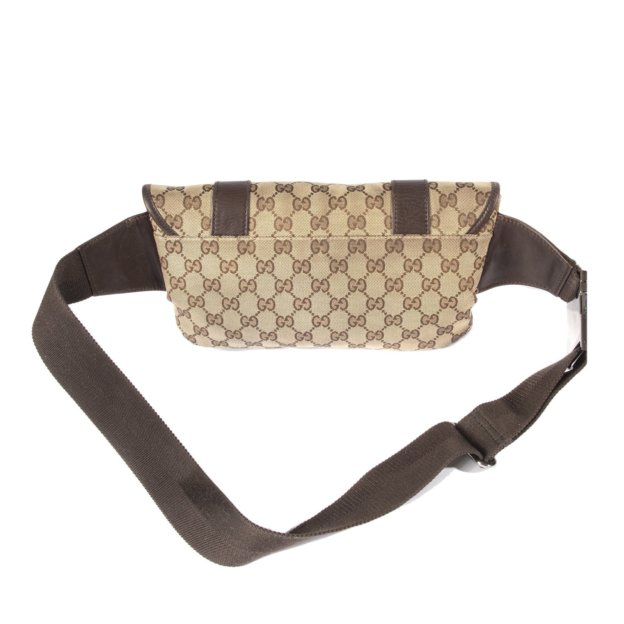 美品 GUCCI GG Canvas Waist Bag Body Bag Gucci GG Canvas Waist Bag – OLIVER'S