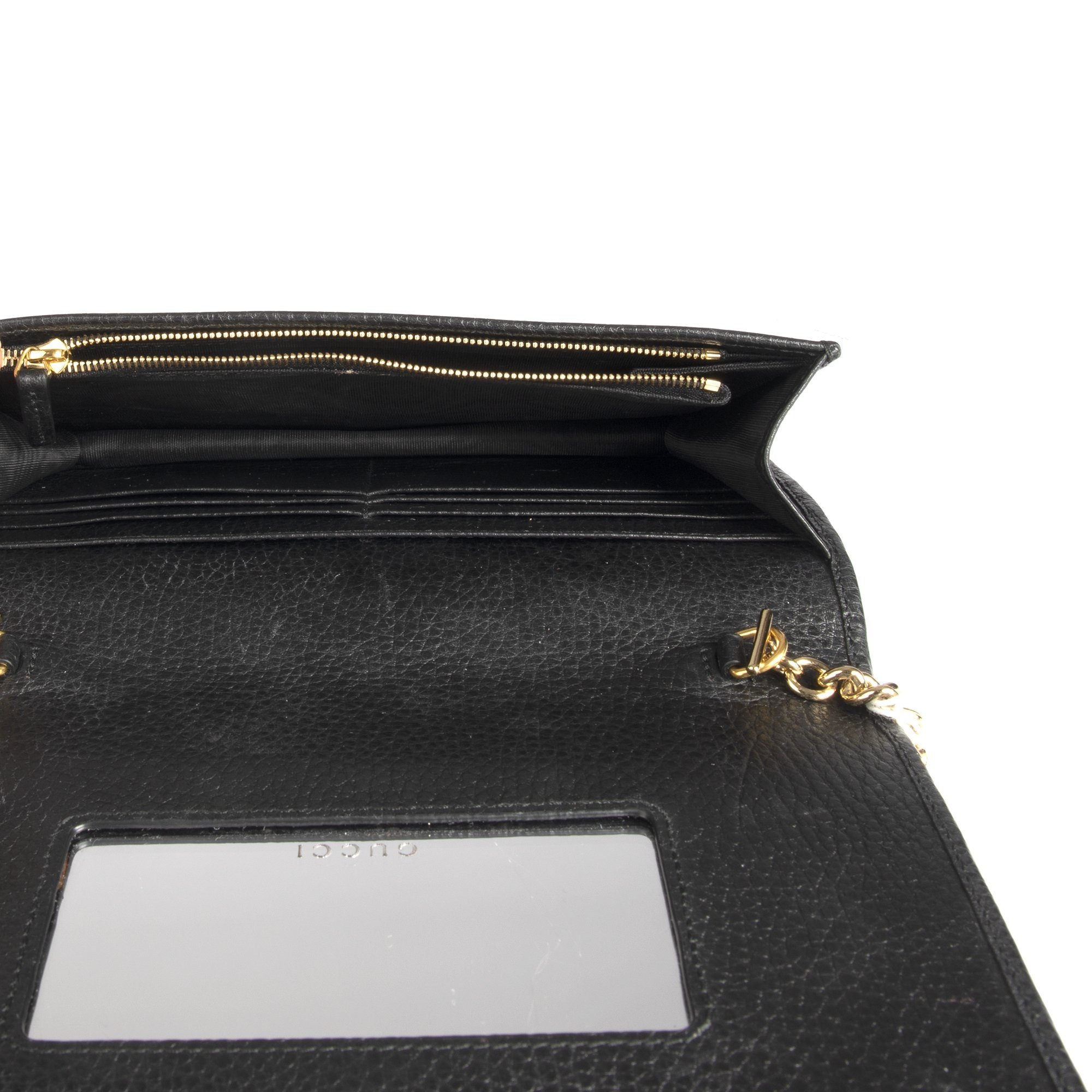 Gucci GG Marmont Leather Mini Chain Bag