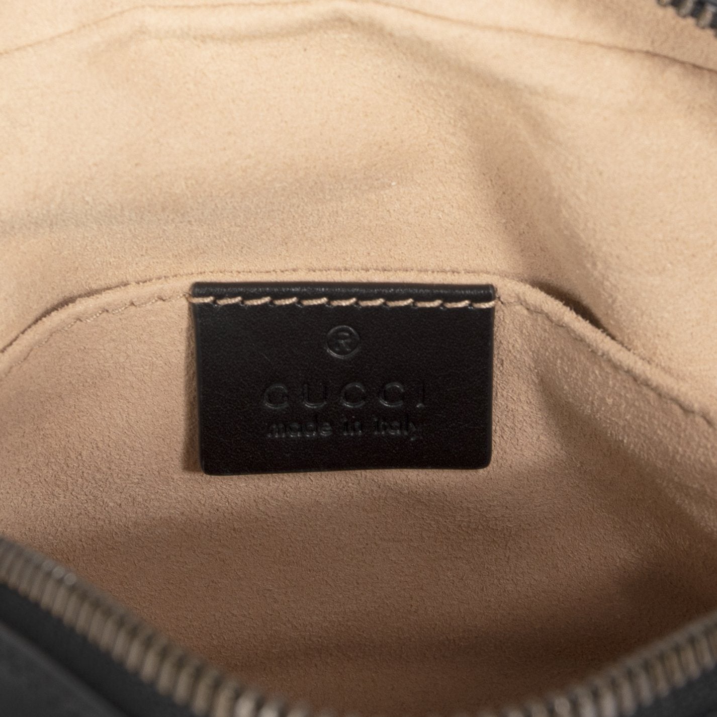 Gucci GG Marmont Matelasse Leather Belt Bag