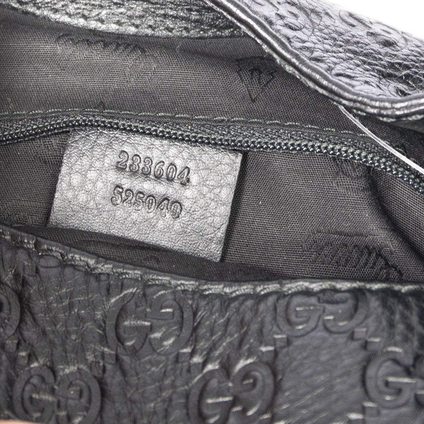 Gucci Guccissima Leather New Ladies Web Hobo