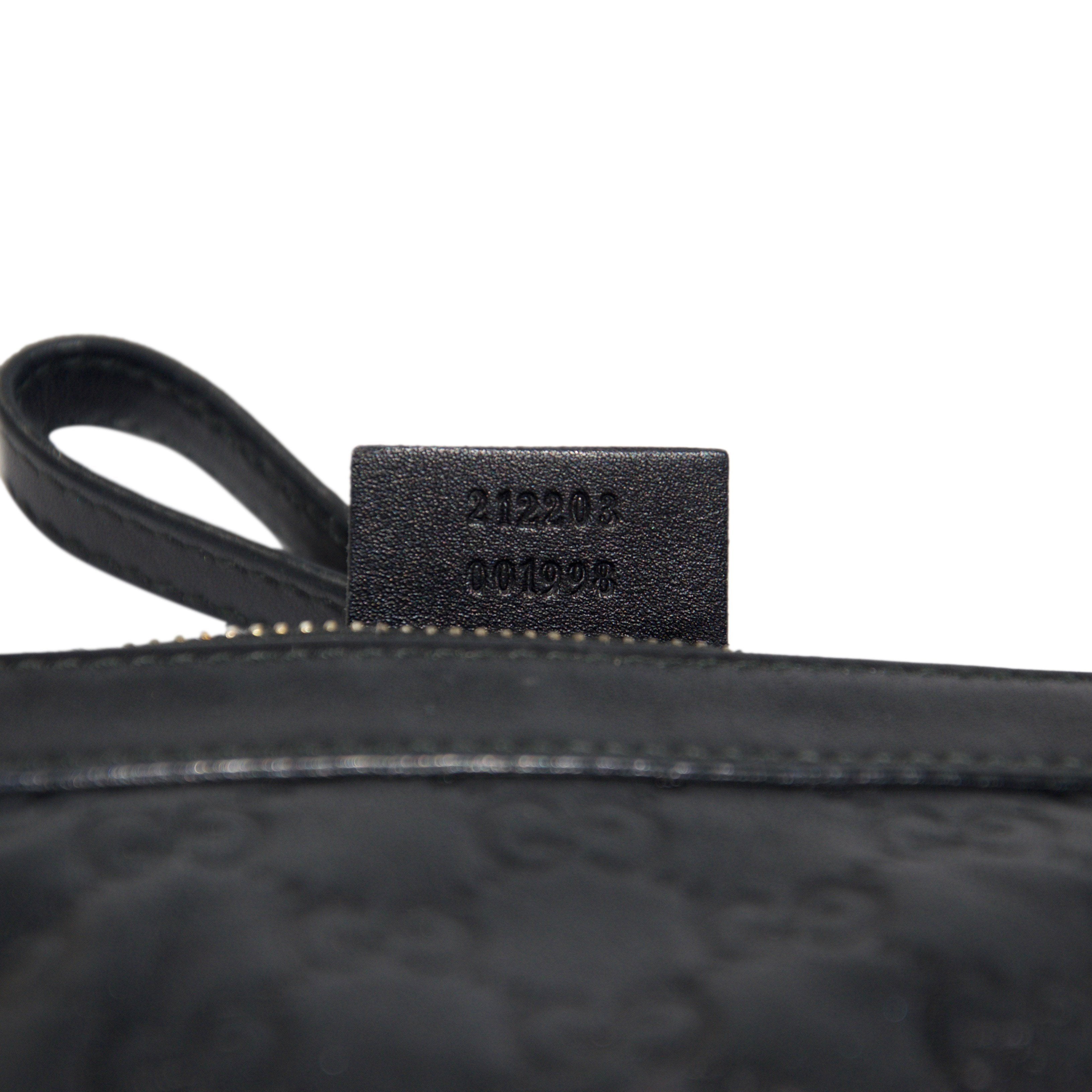 Gucci Guccissima New Britt Wristlet