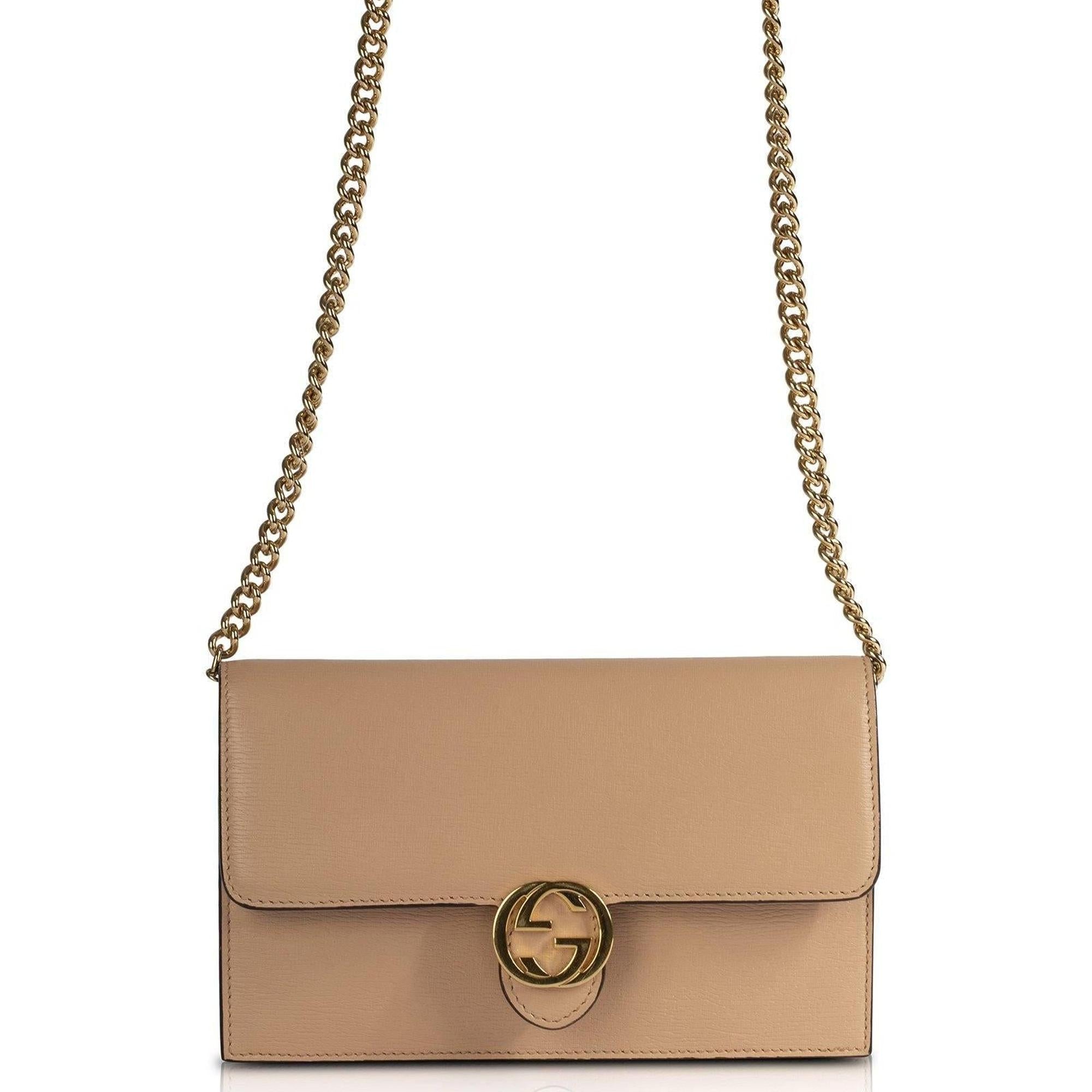 Gucci Interlocking Wallet on Chain