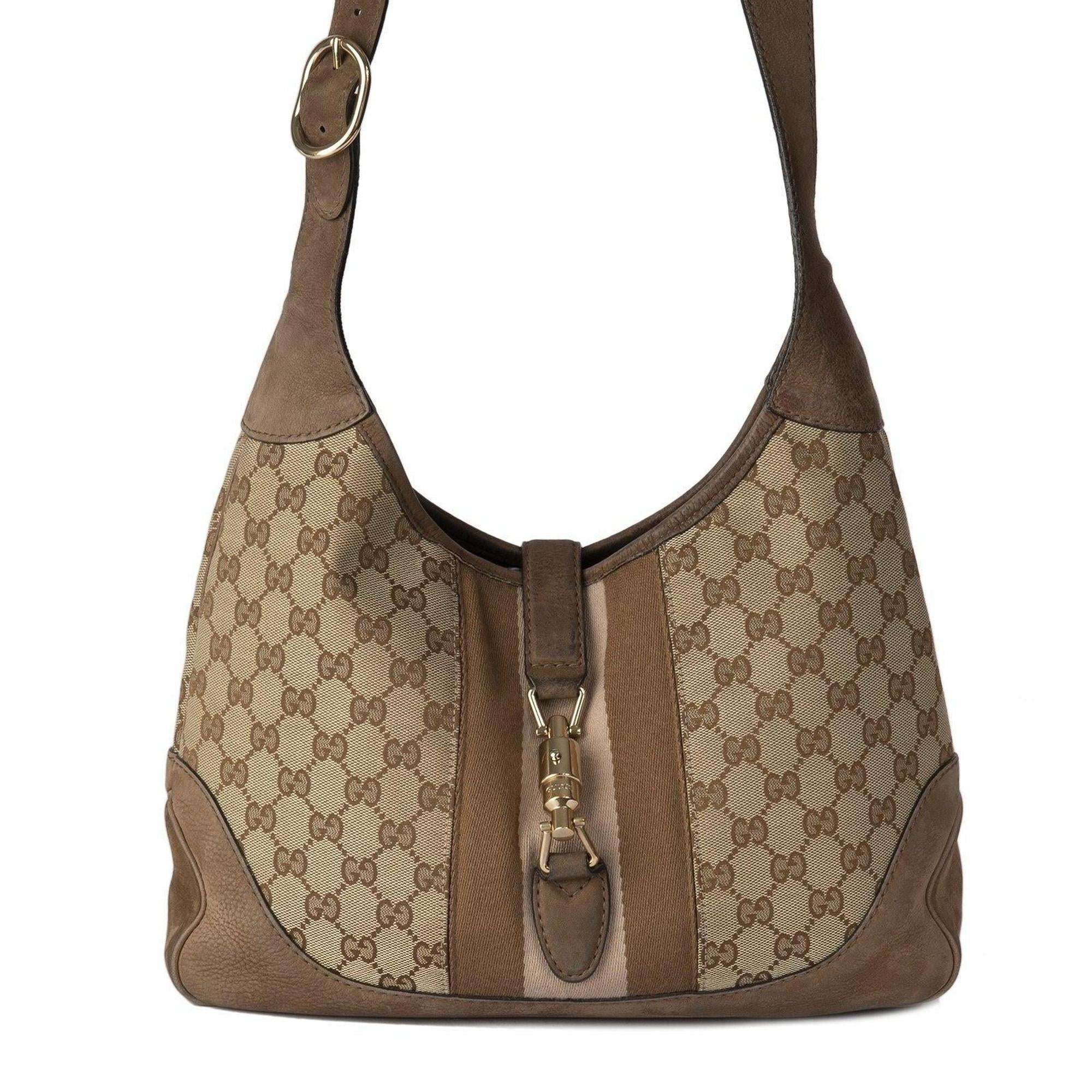 Gucci Jackie Original GG Canvas Shoulder Bag