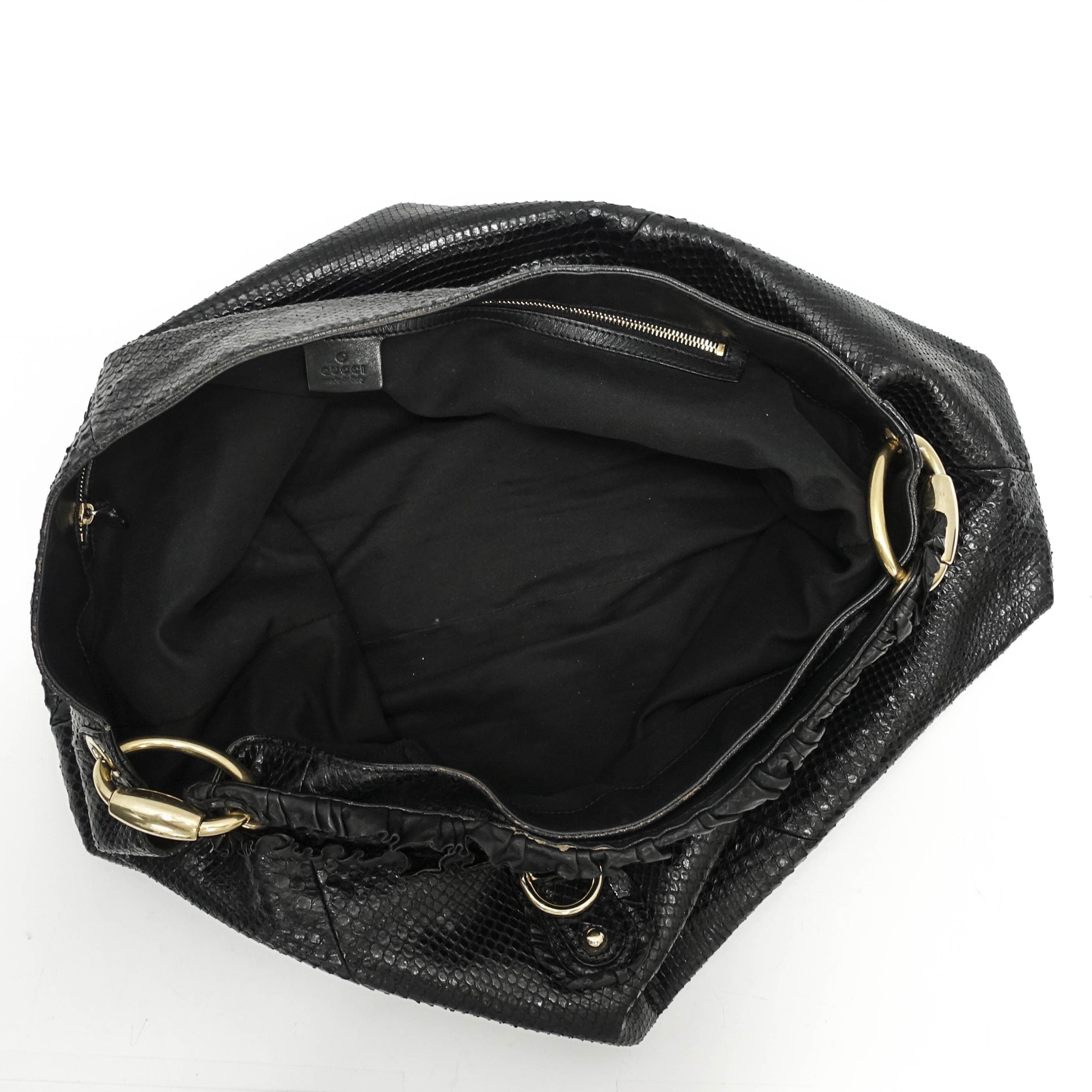 Gucci Large Python Sabrina Hobo