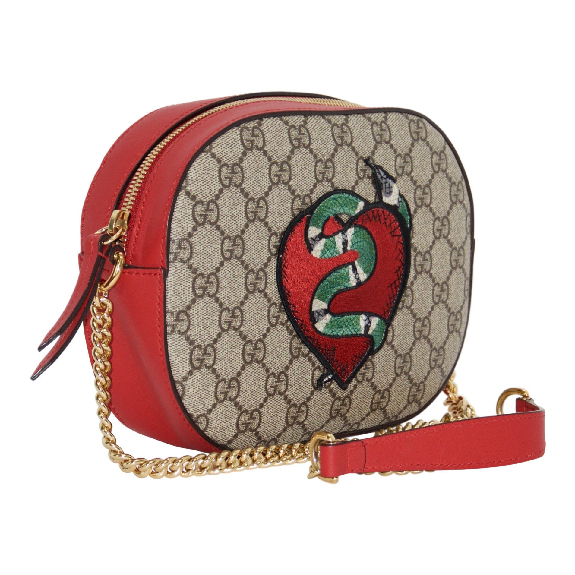 Gucci Limited Edition GG Supreme Mini Chain Bag