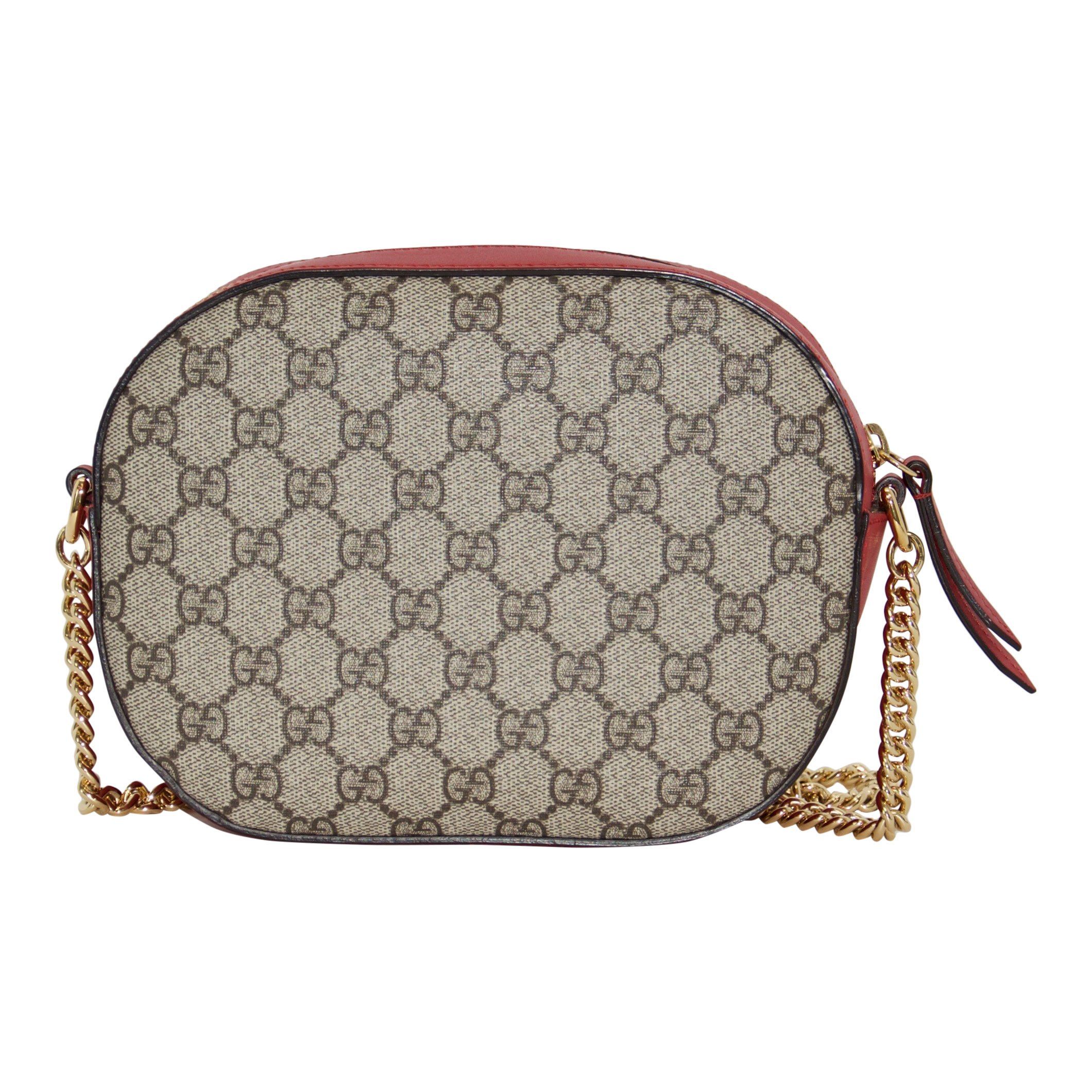 Gucci Limited Edition GG Supreme Mini Chain Bag