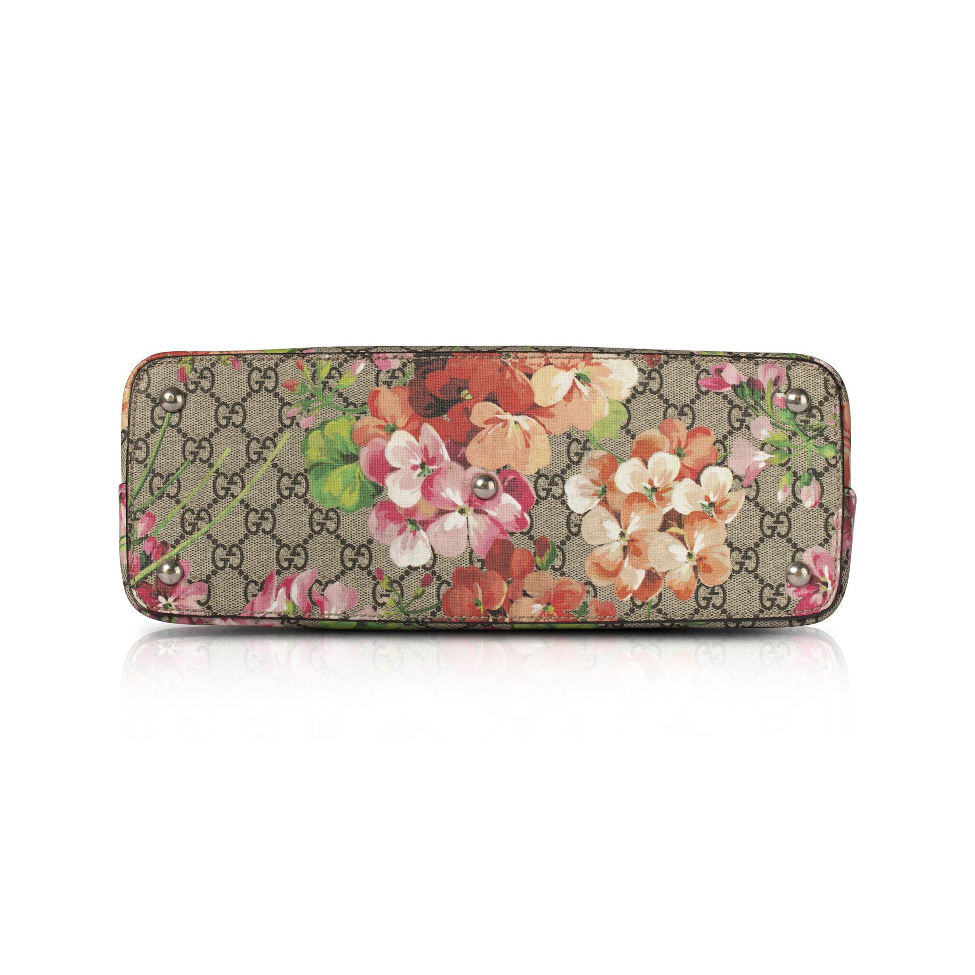 Gucci Linea GG Blooms Supreme Small Convertible Tote