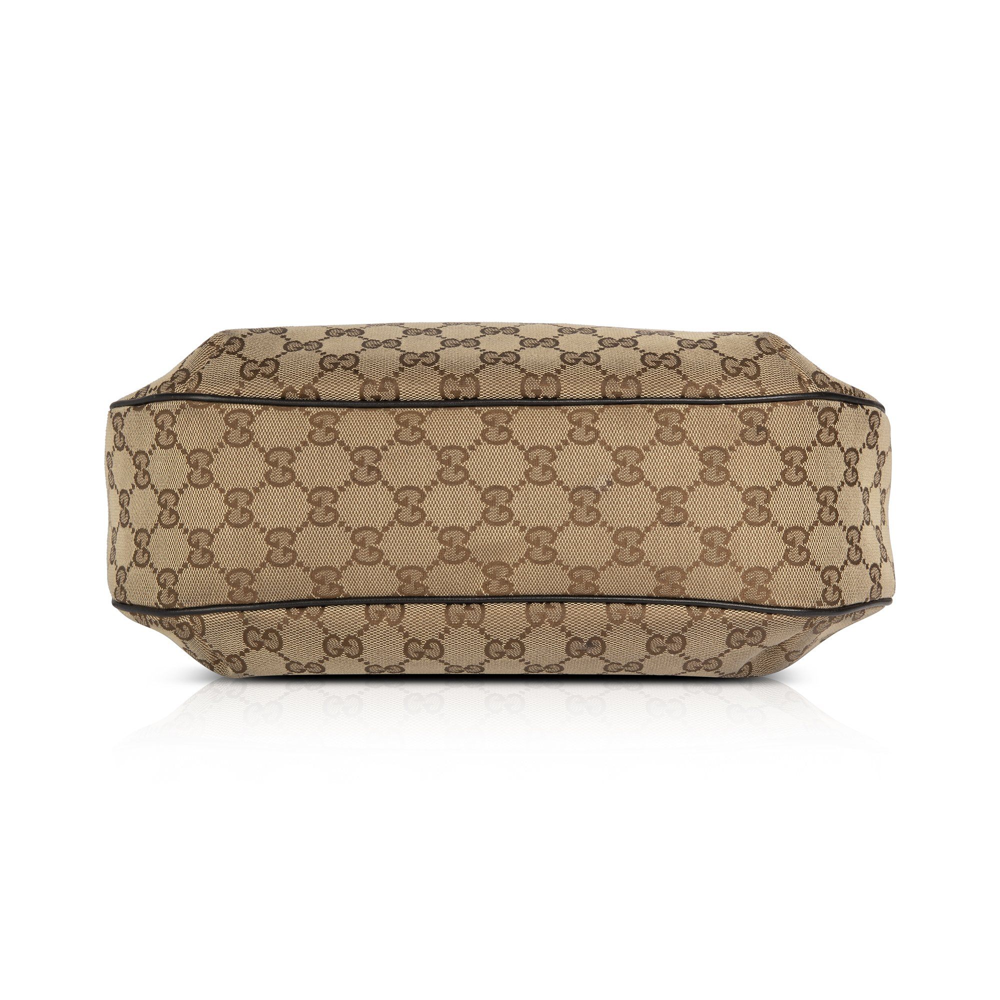 Gucci Medium GG New Ladies Web Hobo