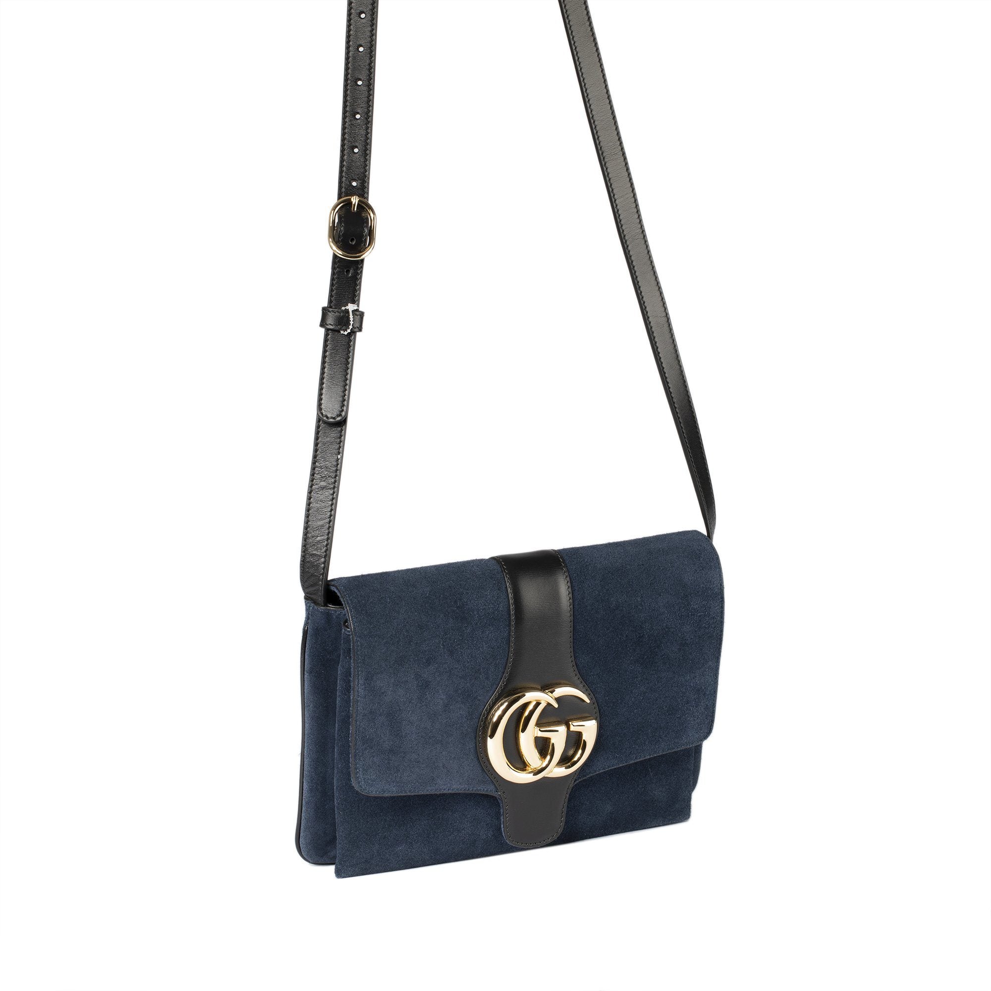 Gucci Medium Suede Arli Shoulder Bag