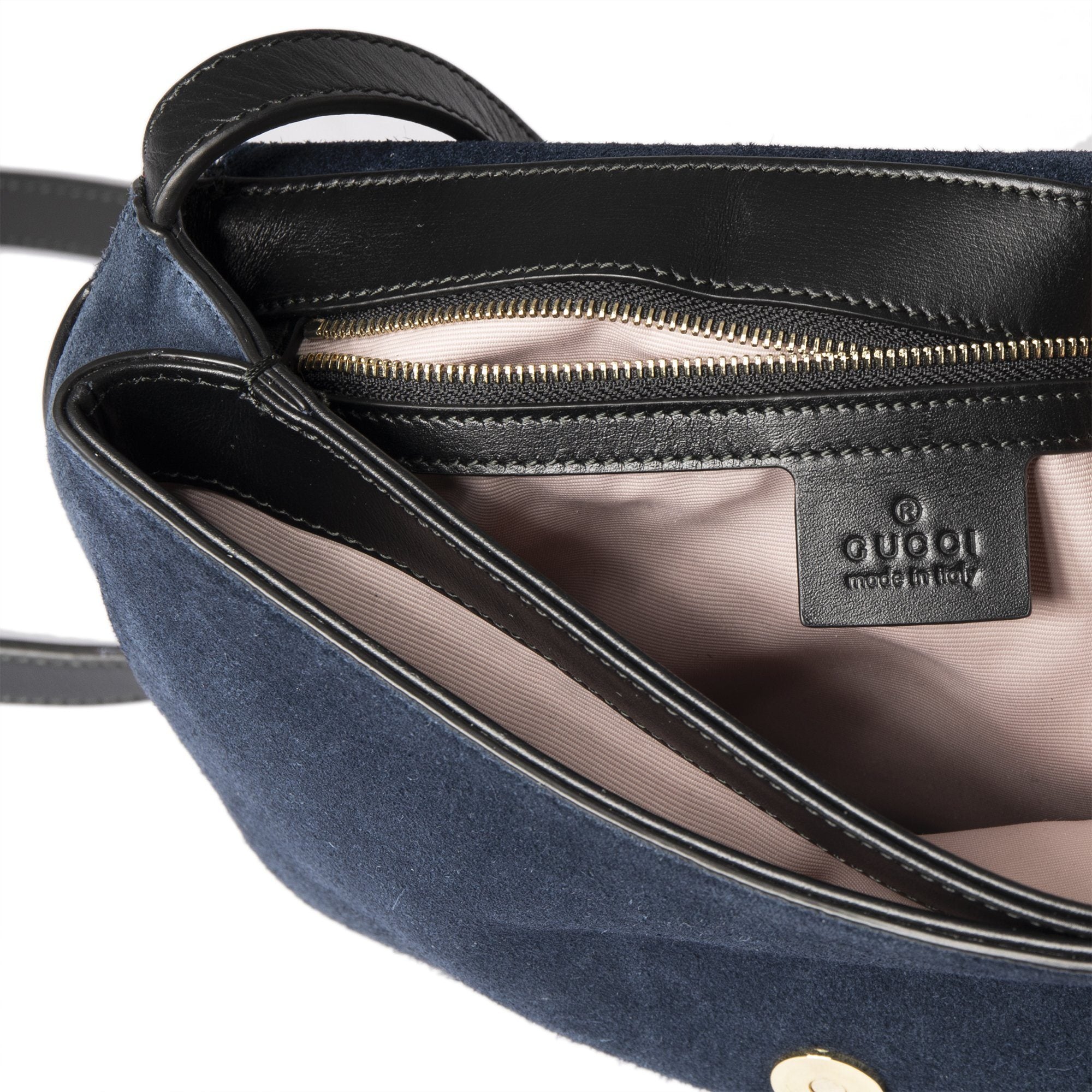 Gucci Medium Suede Arli Shoulder Bag